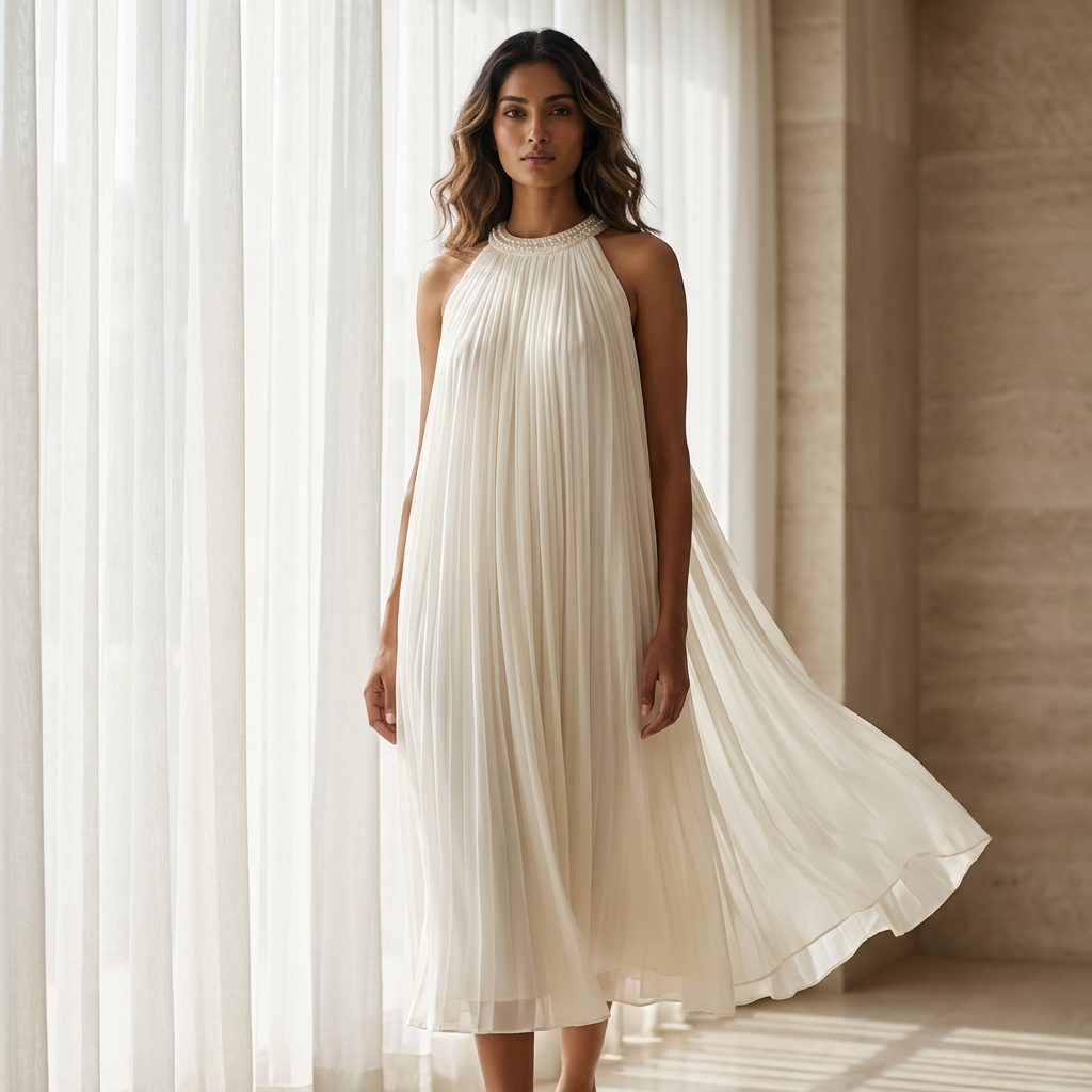 Anastasia Ivory Dress