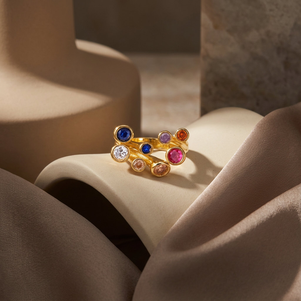Multicolor Spectrum Ring