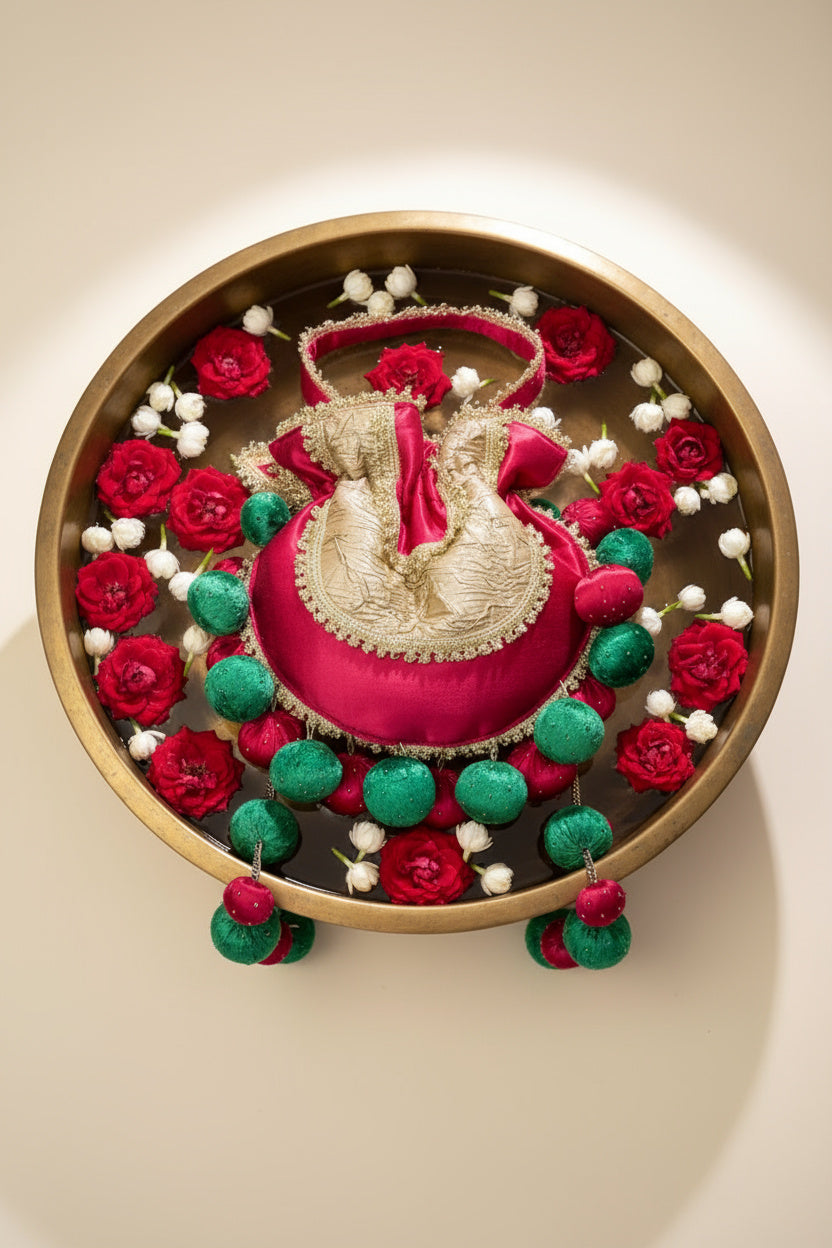 Rani Gota Potli bag