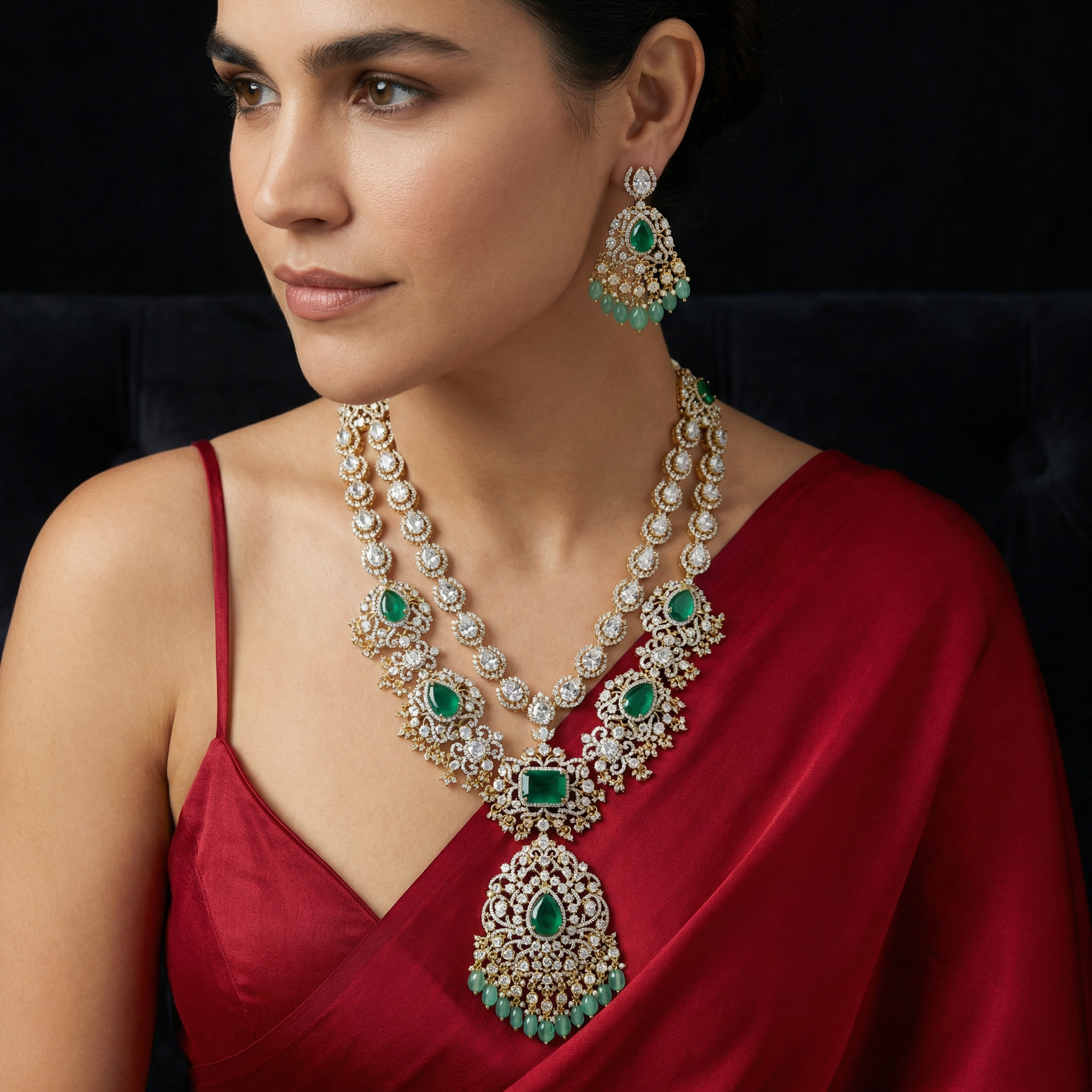 Emerald Double Layer Grand Set