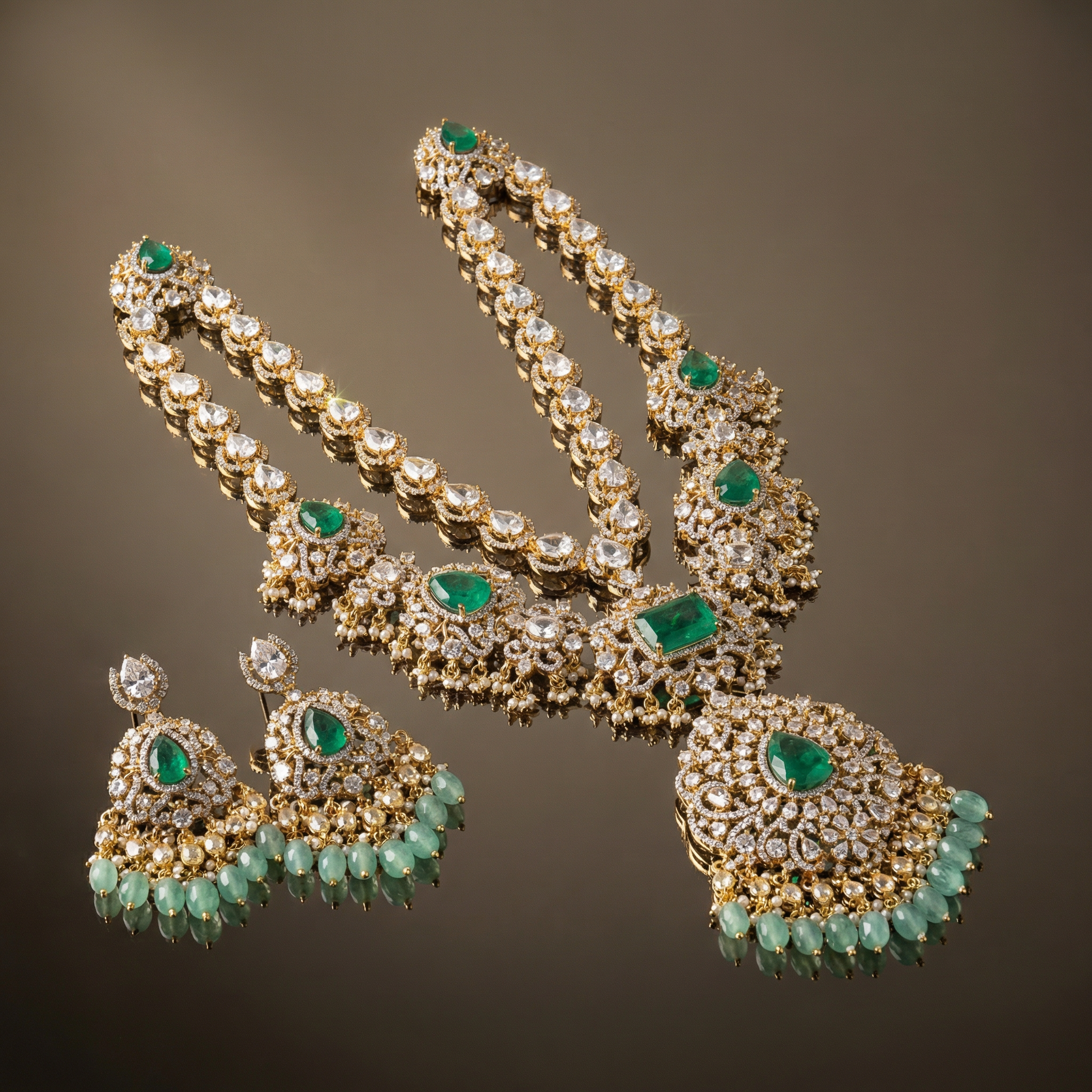 Emerald Double Layer Grand Set