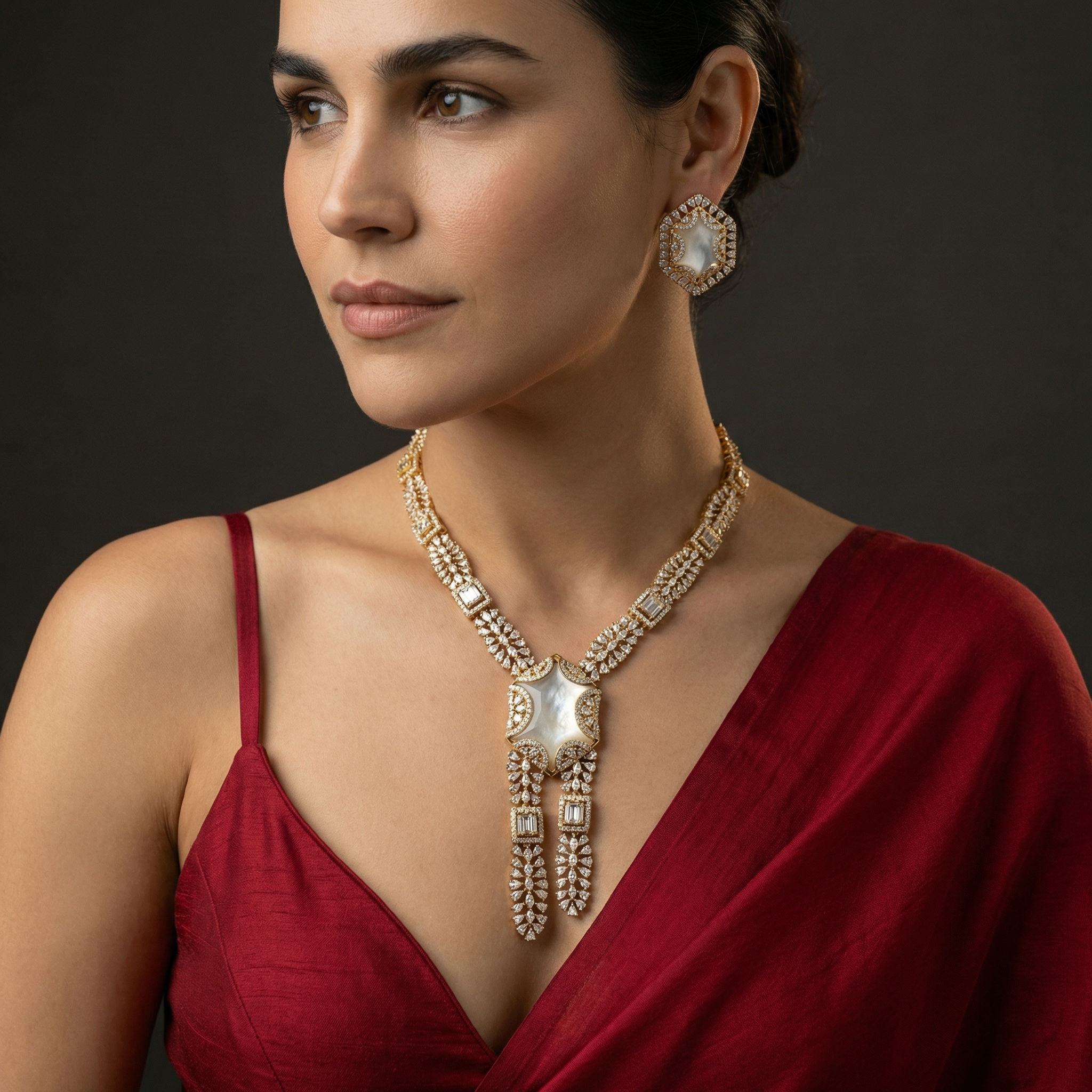 Sverve Modern Necklace Set