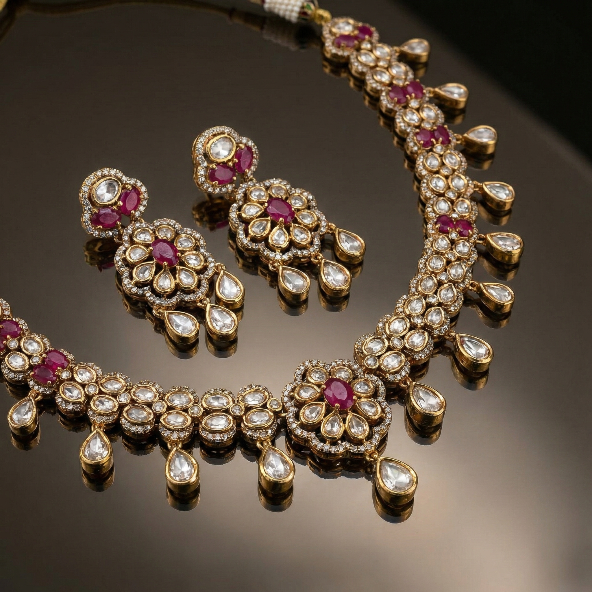 Soha Kundan Necklace Set