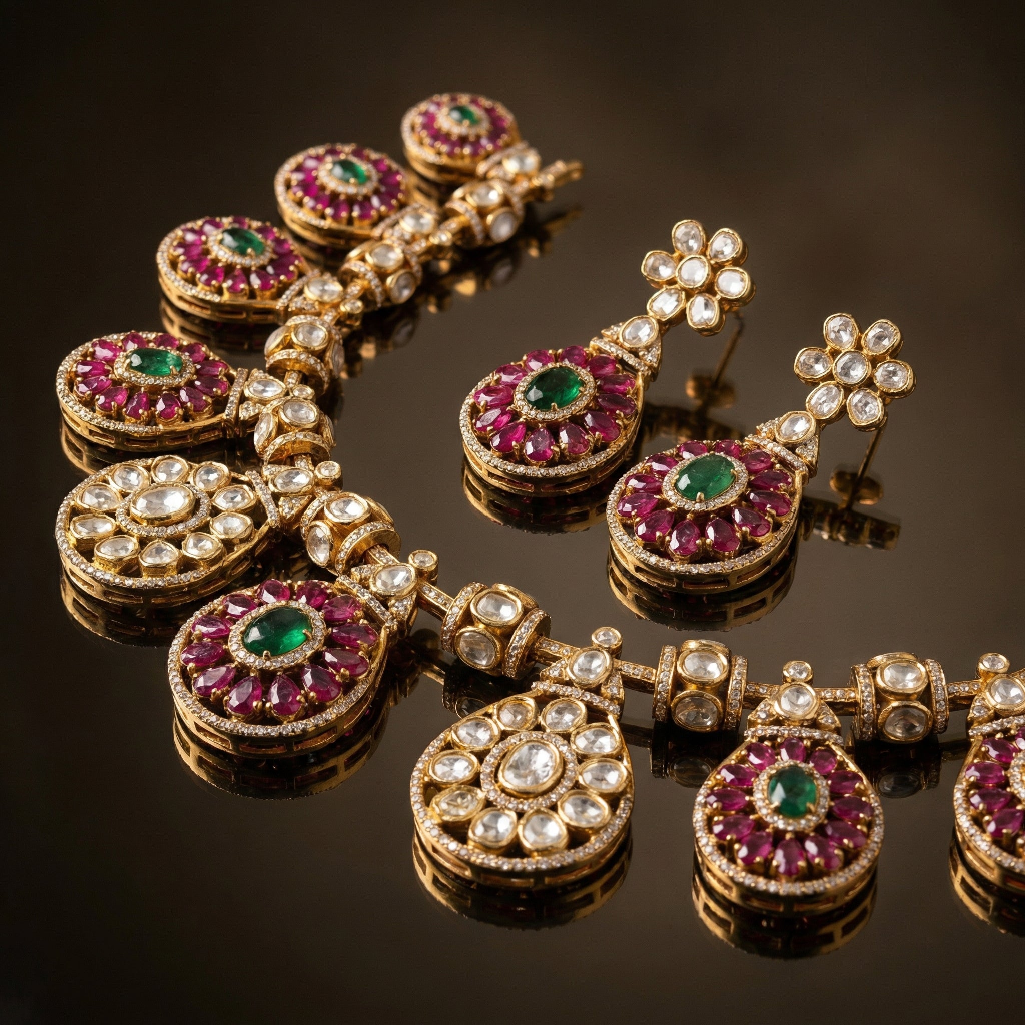 Riwaayat Kundan Necklace Set