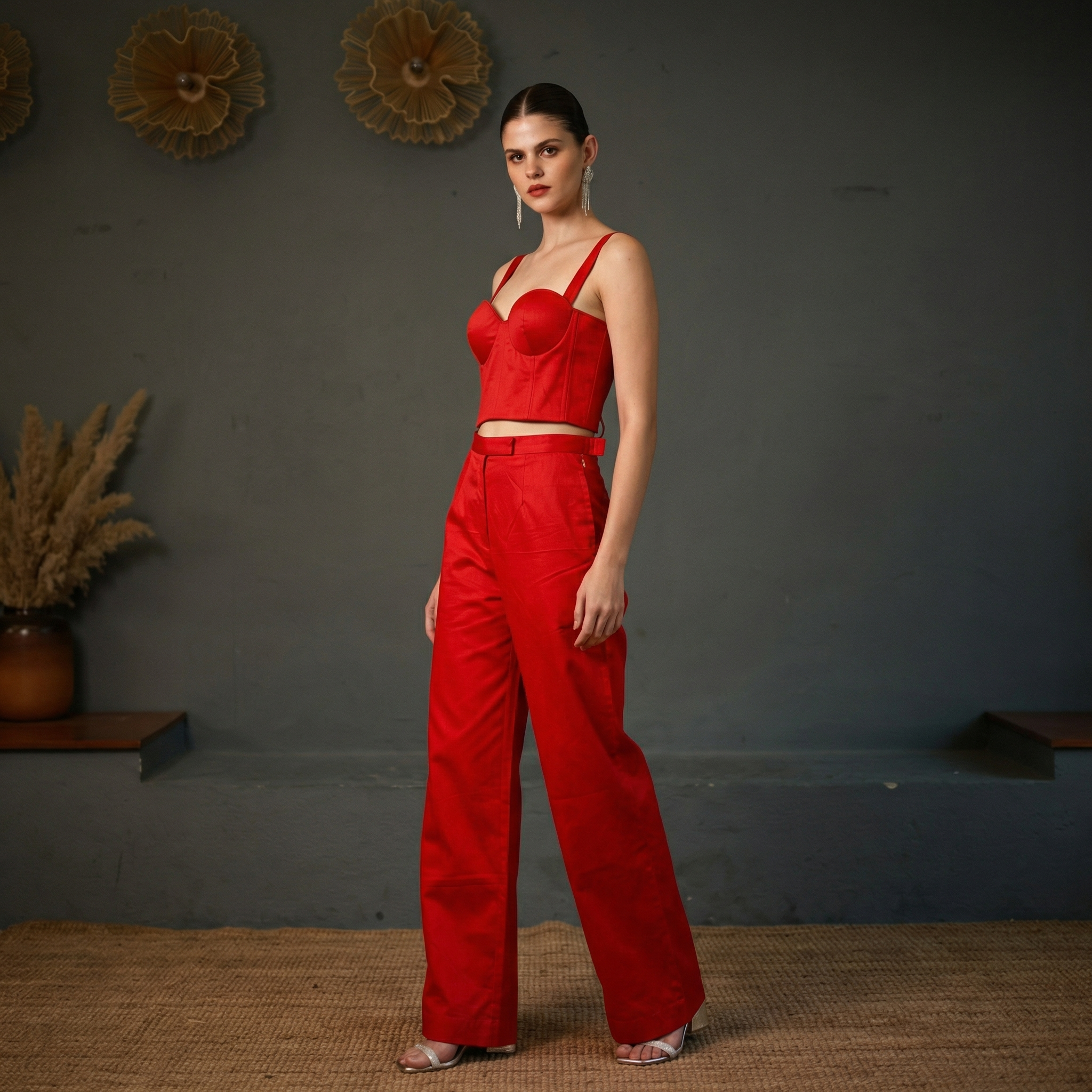 Hot Red Co-ord Set (Sale)