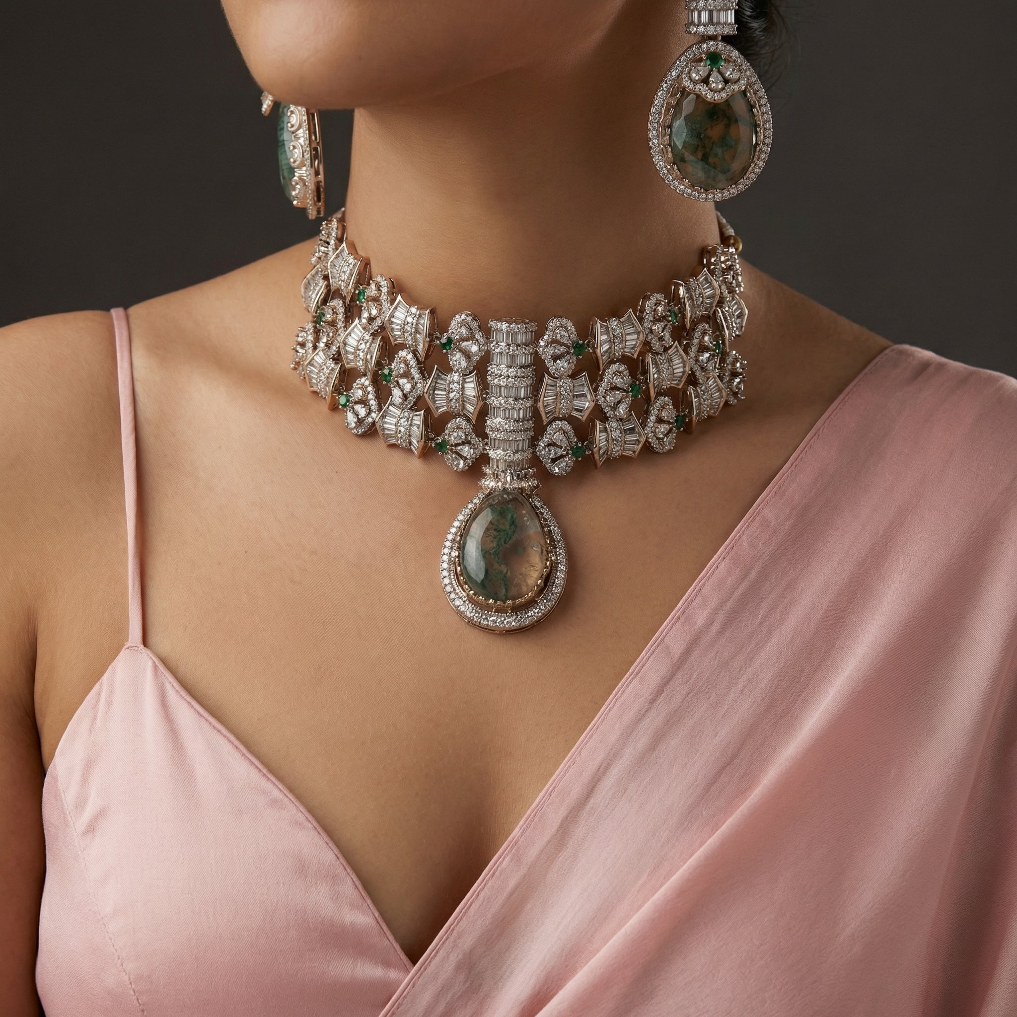 Mehrunisa Royale Collar Choker Set