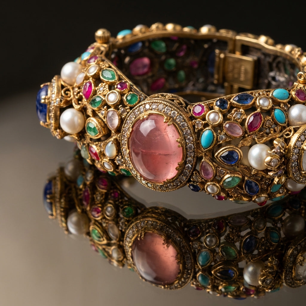 Alaya Statement Cuff Bangle