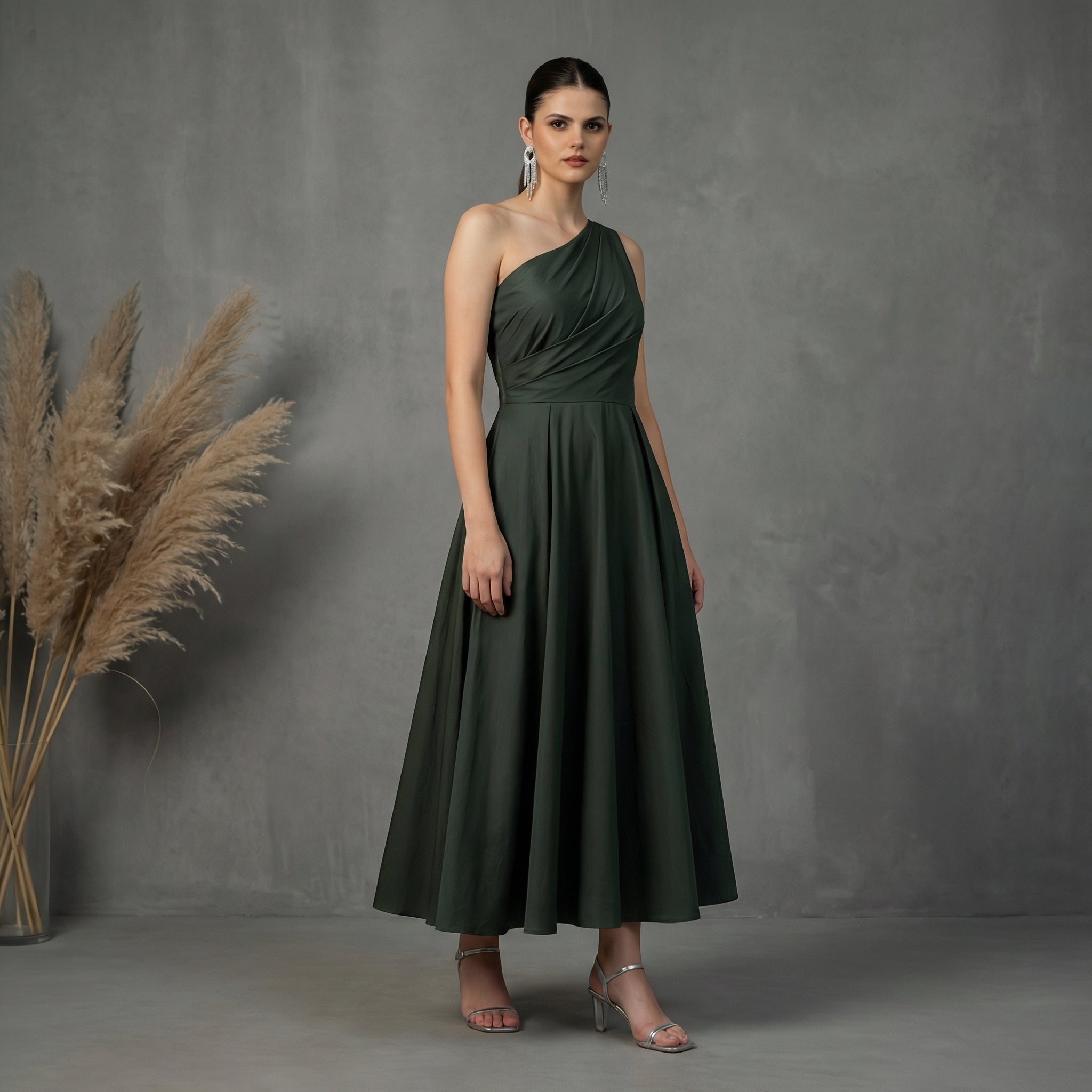 Origami Long Meadow Dress