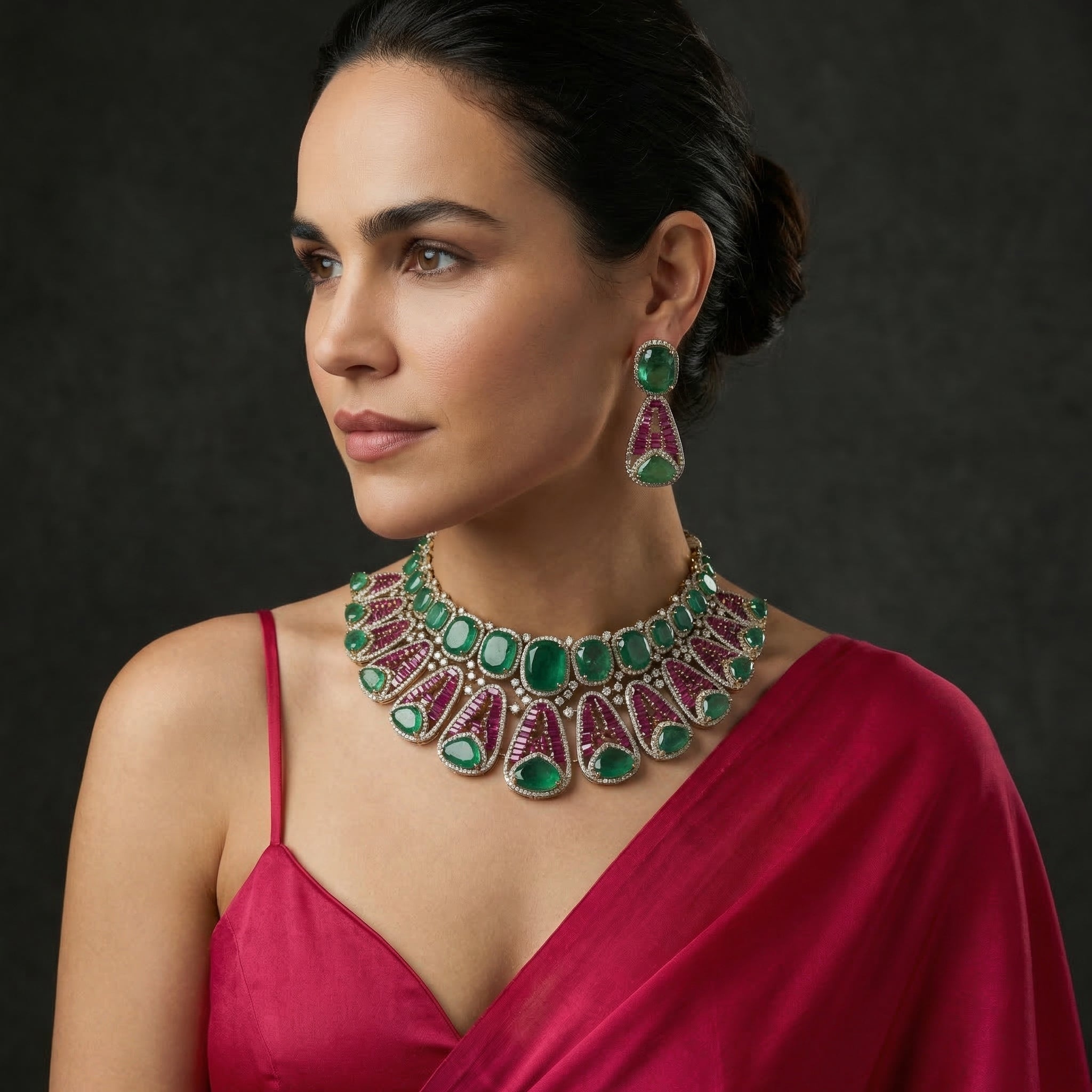 Keira Fan Necklace Set