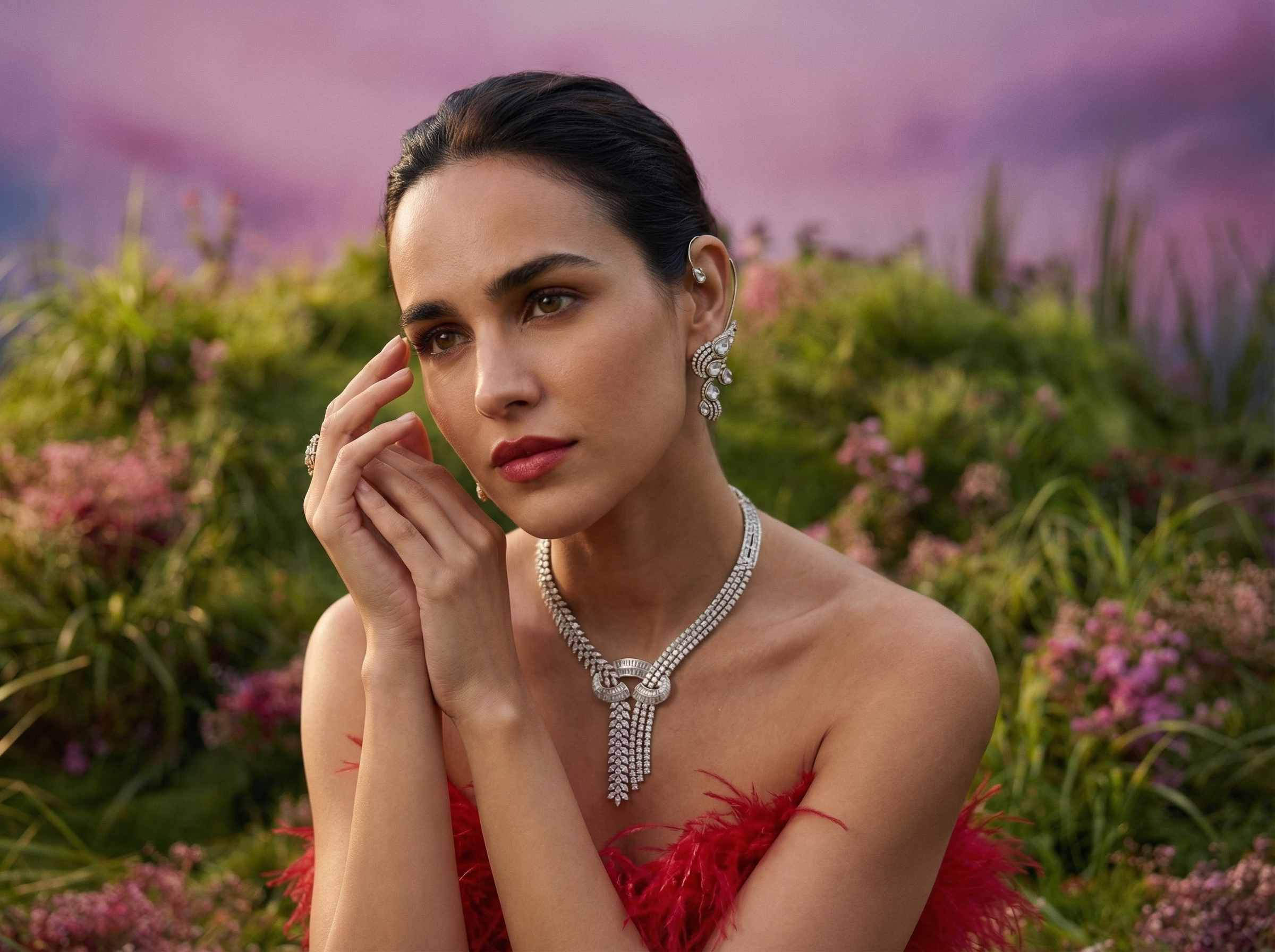 Twist AD Necklace Set