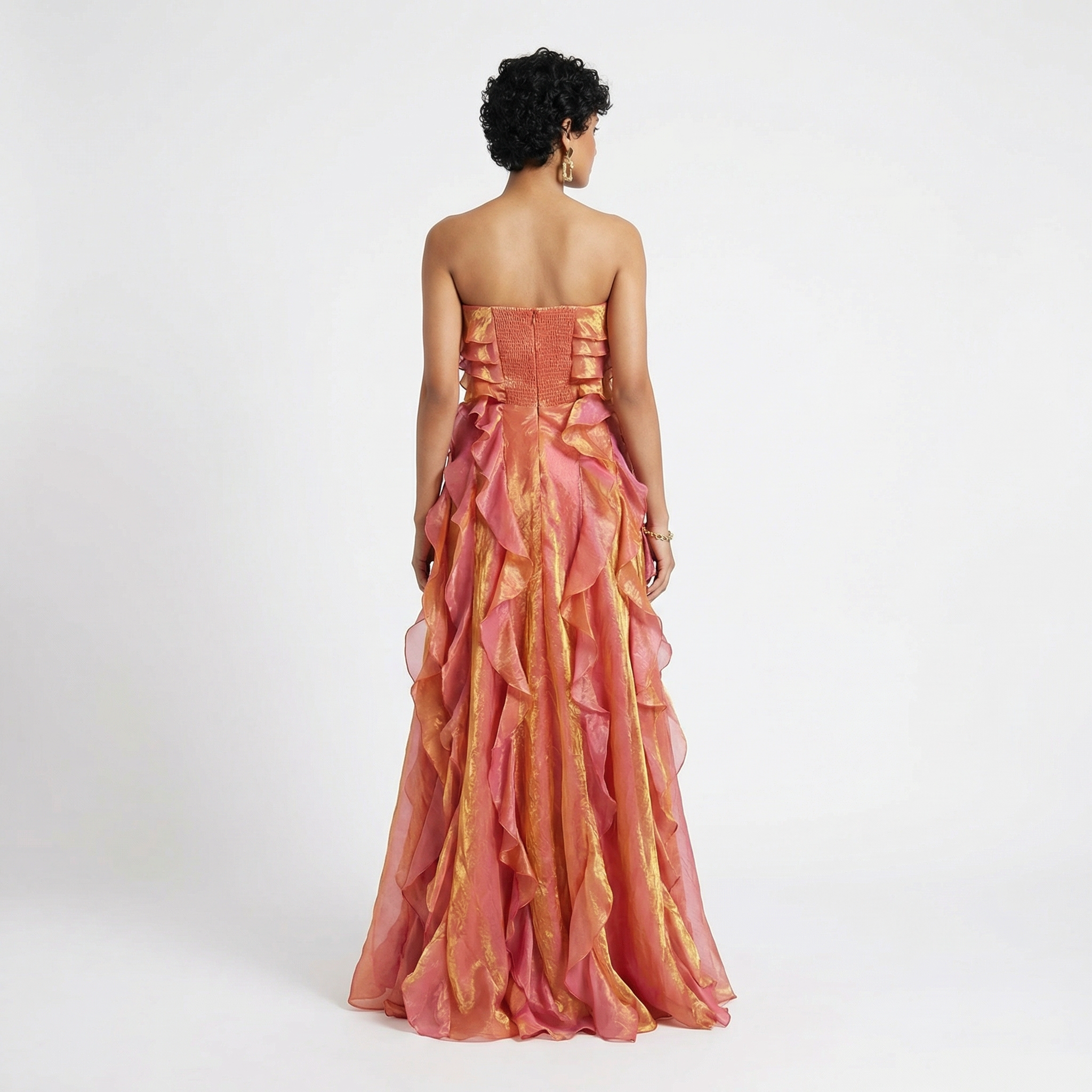 Dune – cascade gown by Ozel