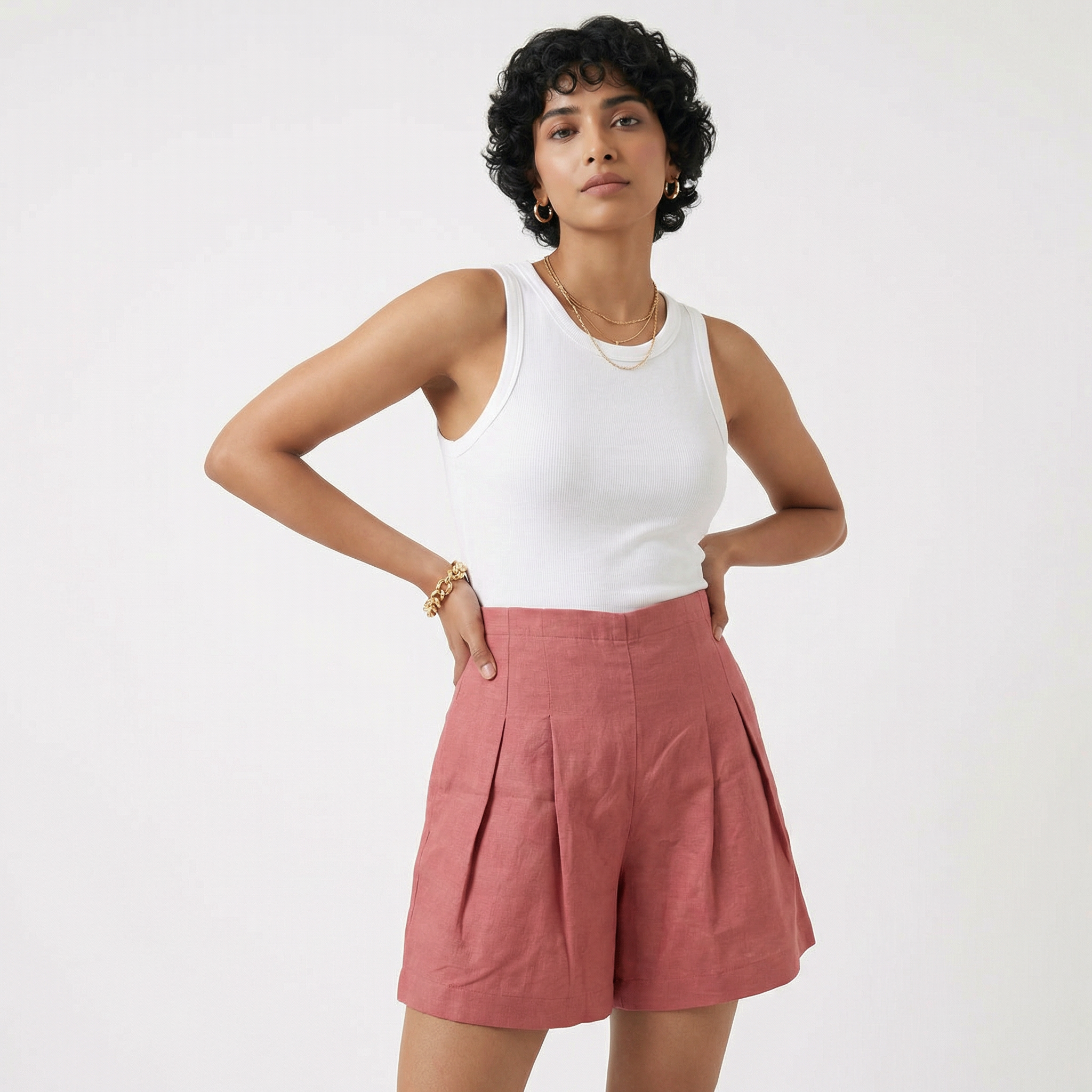 Summer Pleated shorts