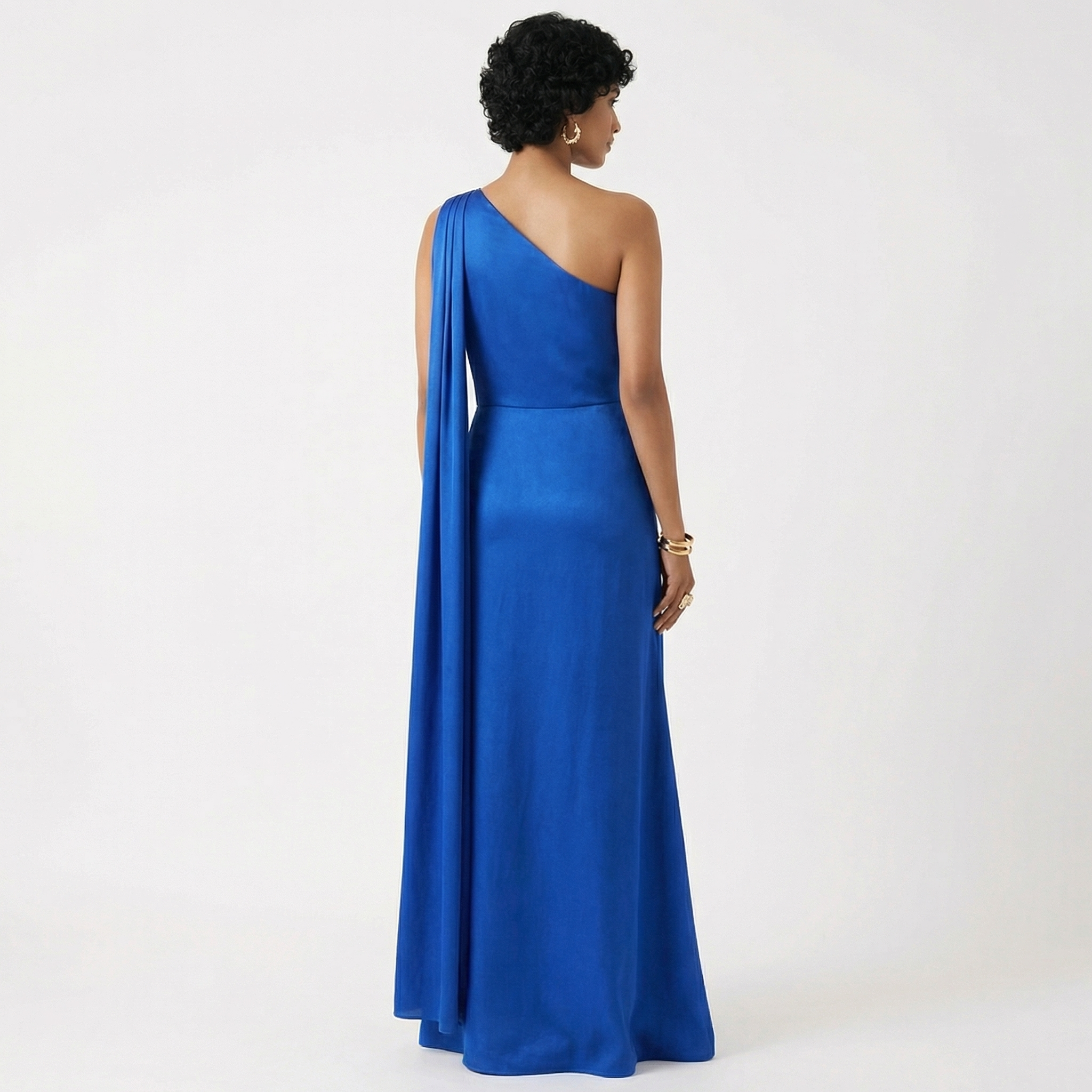 Céleste One Shoulder Gown
