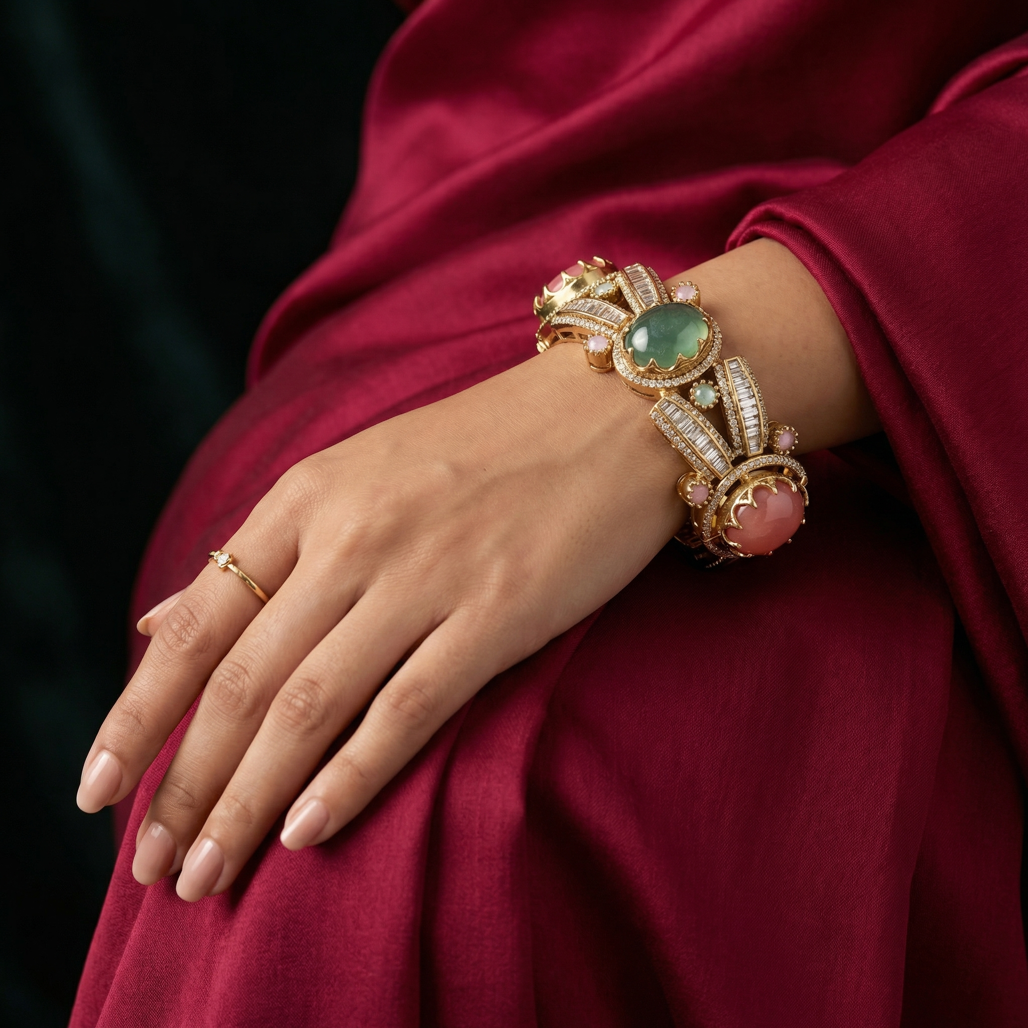 Mehrzaad Polki Prism Kada