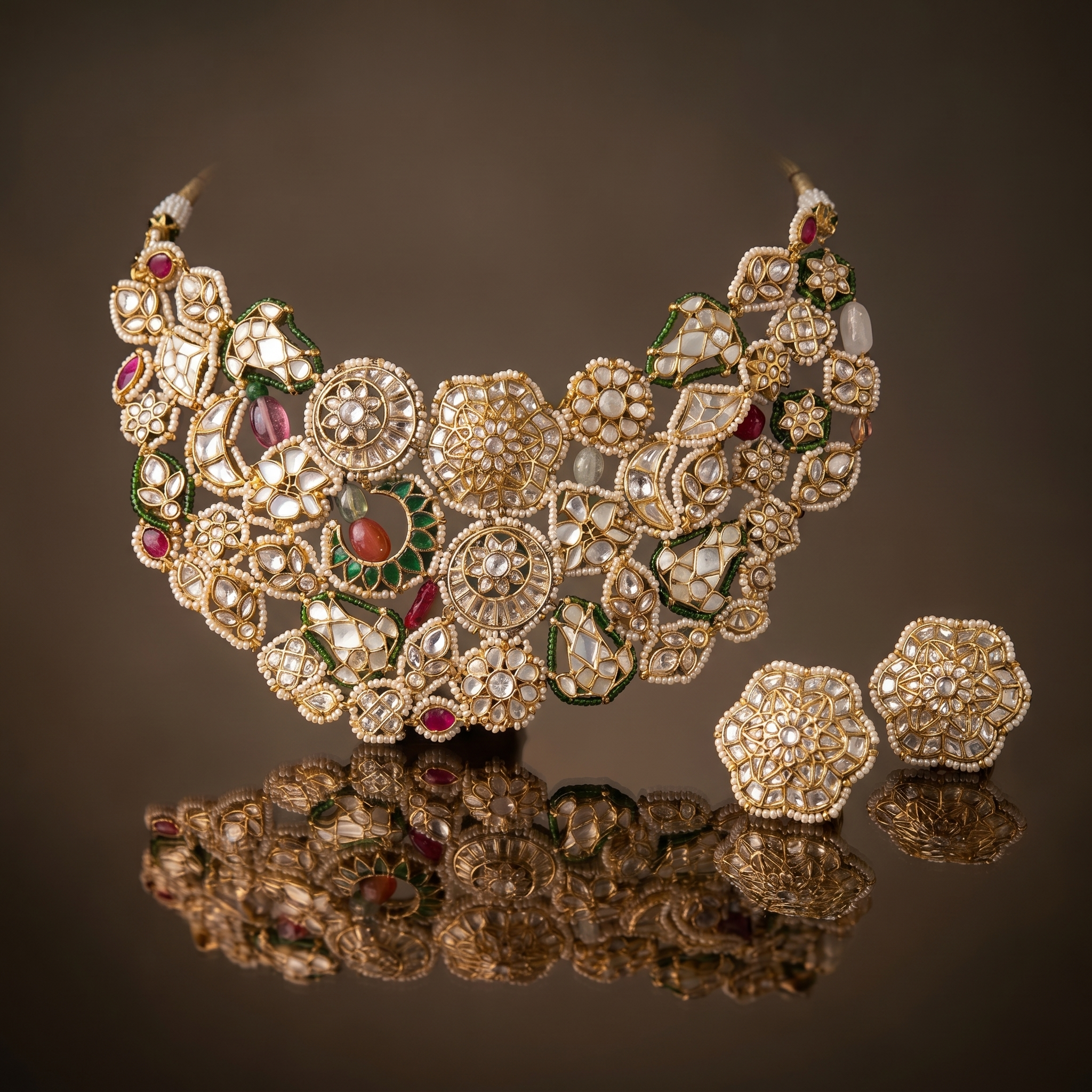 Shrimaya Heritage Necklace Set - The Tukdi Project