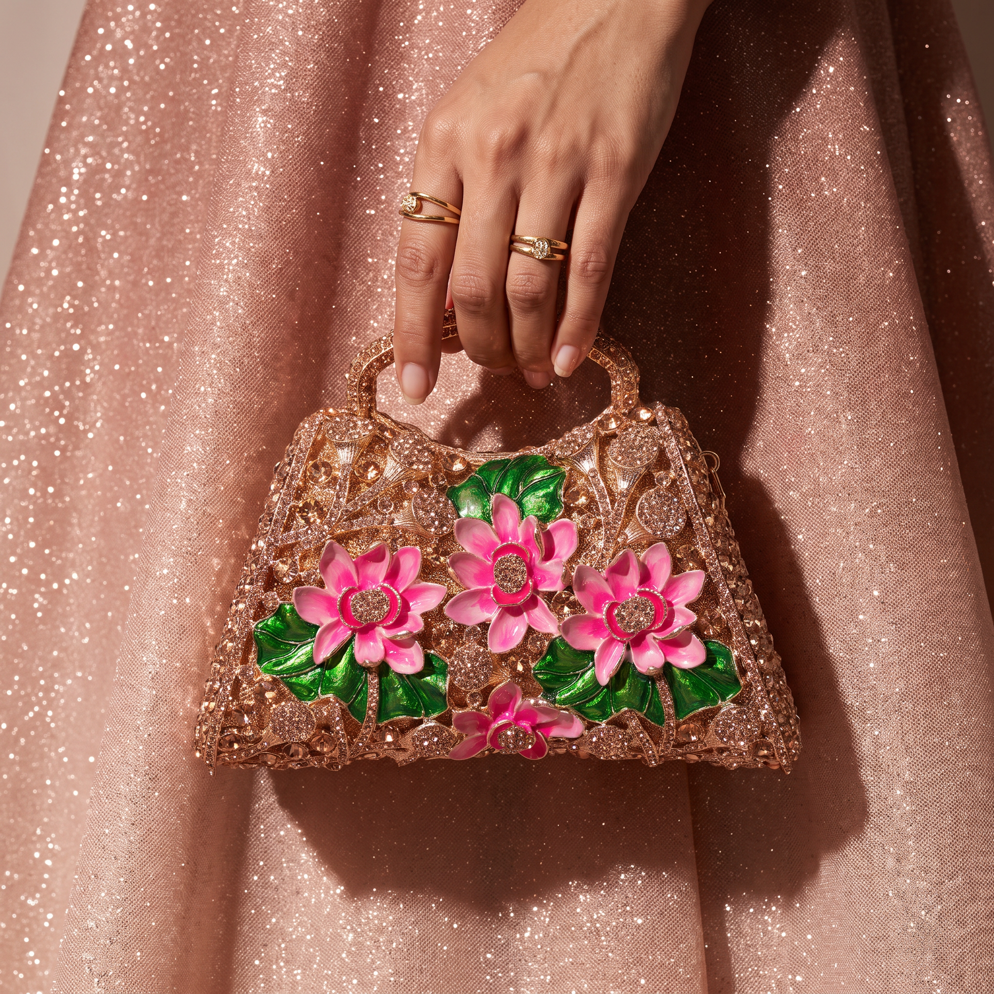 The Posy Bouquet Bag - Pink
