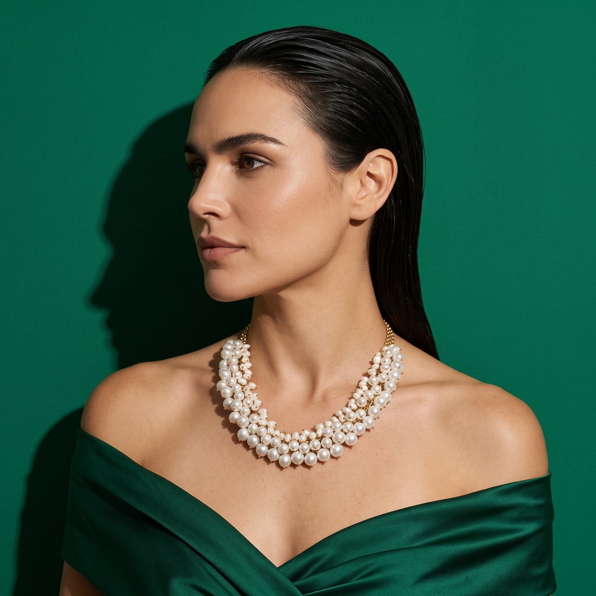 Aveline Pearl Collar necklace