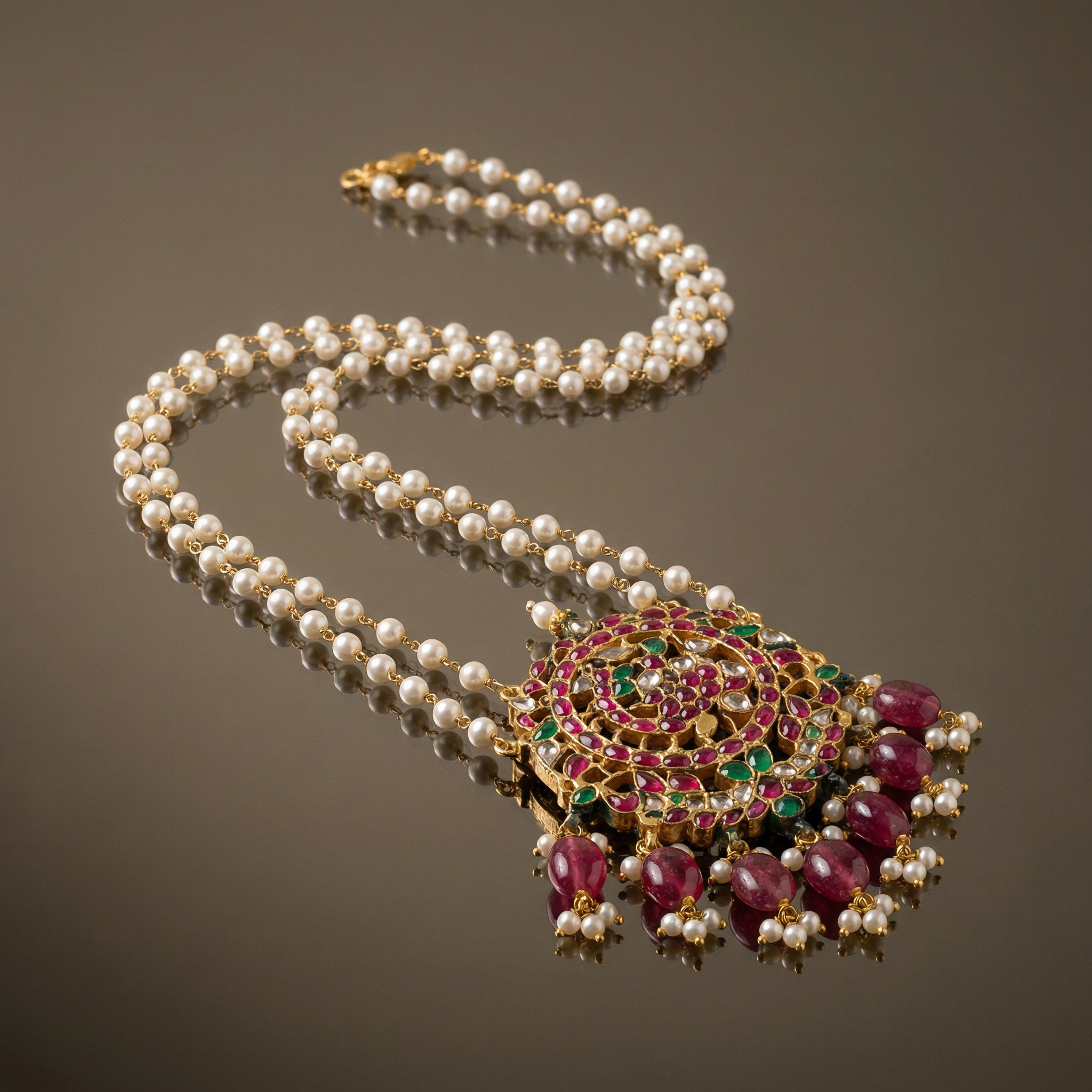 Aarna Pendant Necklace Set