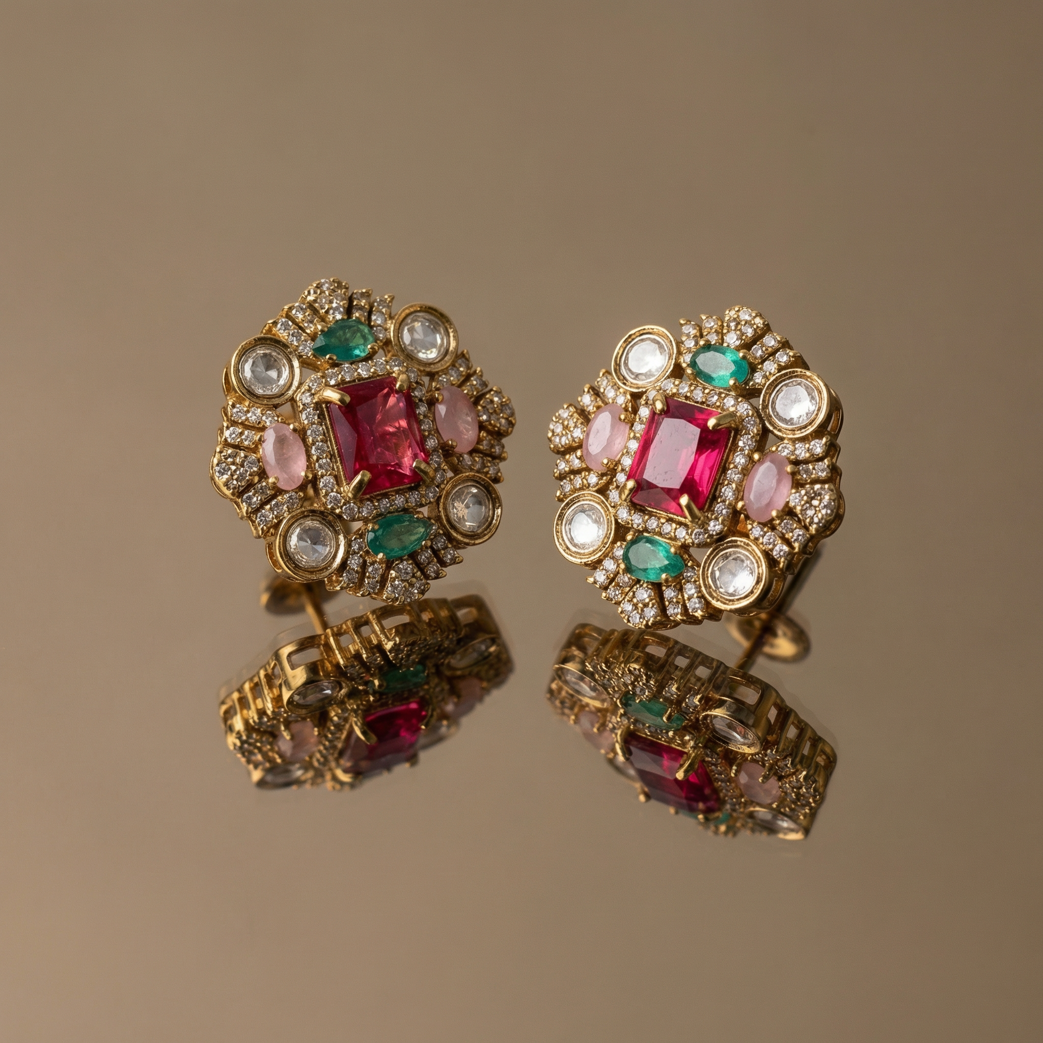 Sofia Navira Statement Earrings
