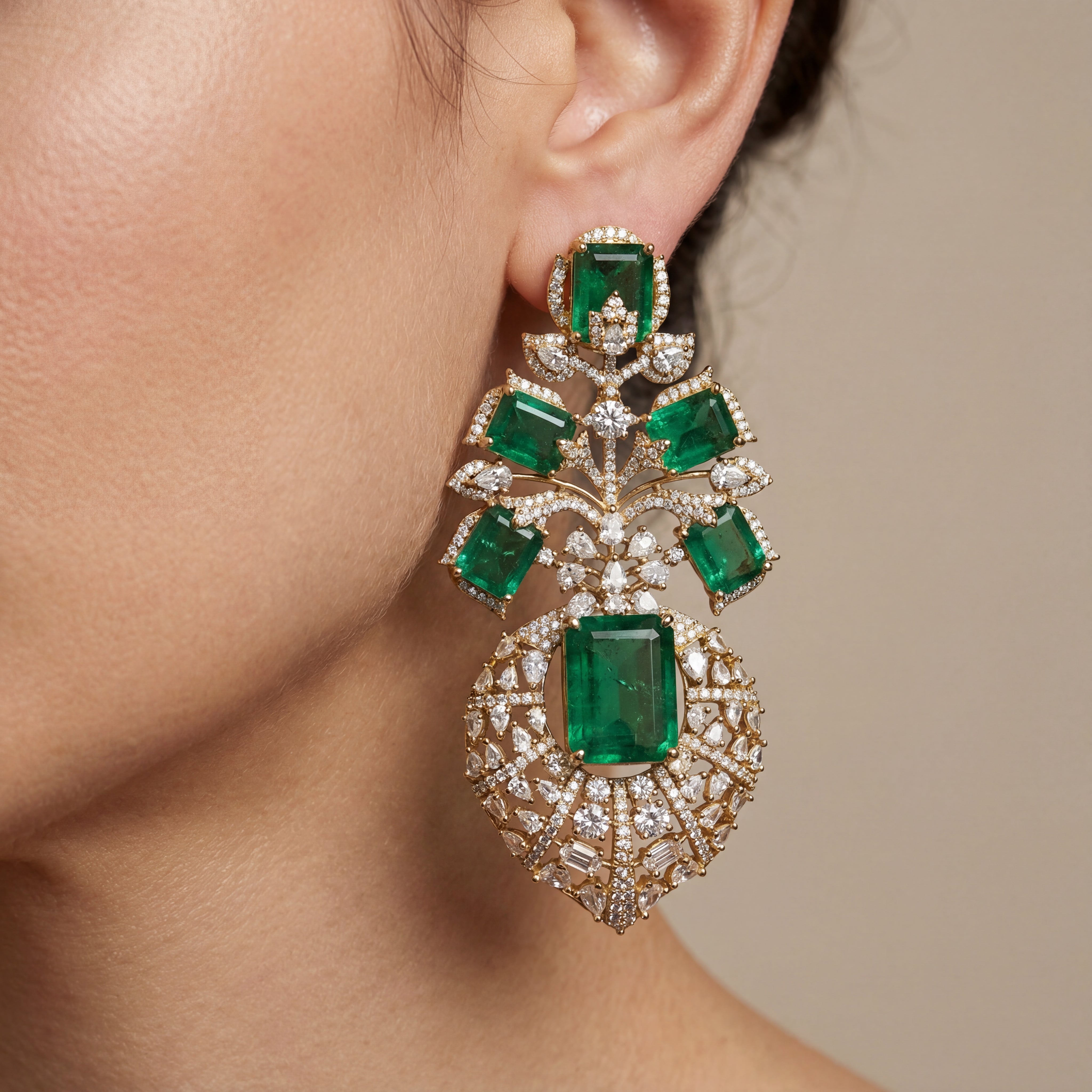 Zafira Bloom Statement Earrings