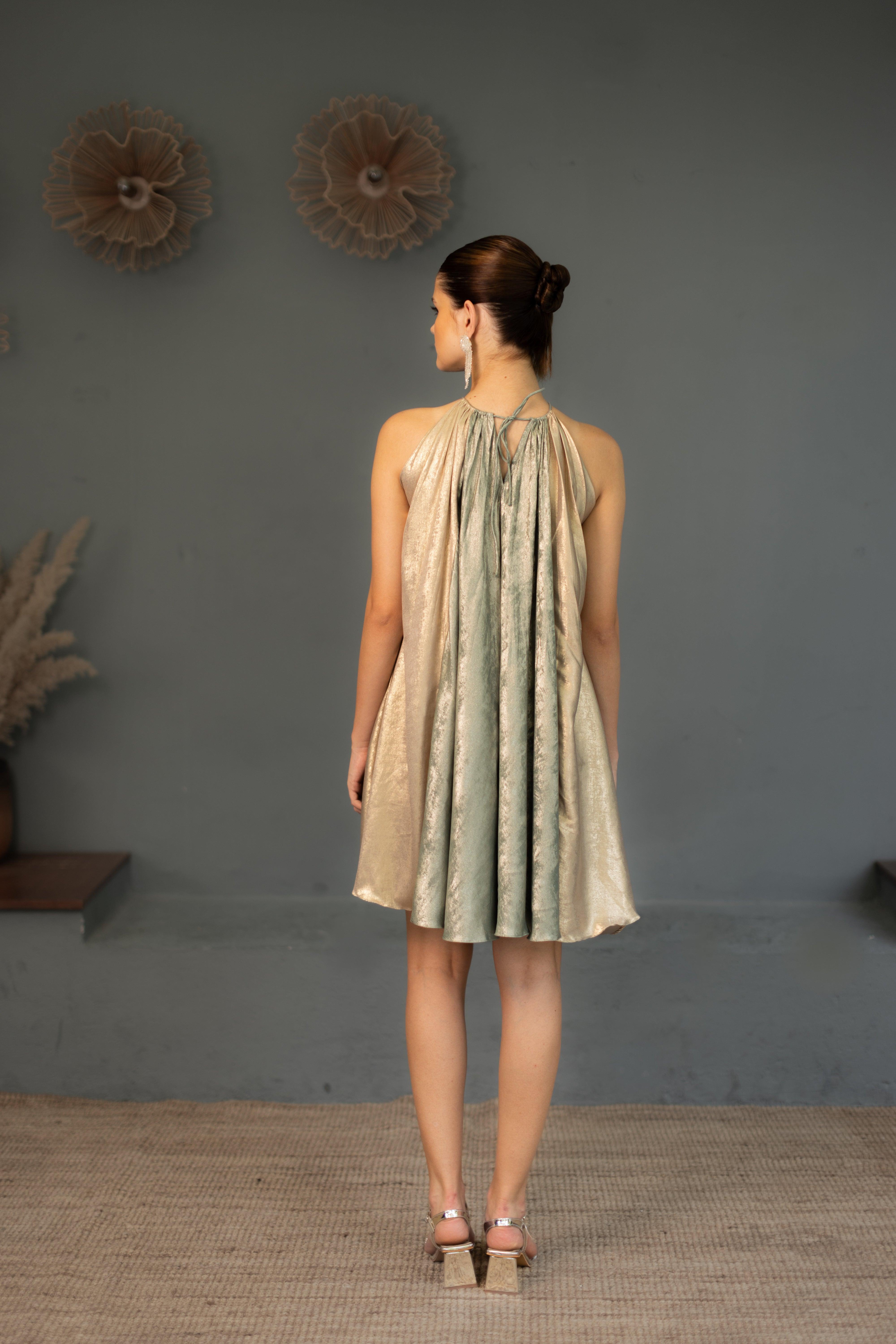 Taylor Shimmer Short Dress - Ozel