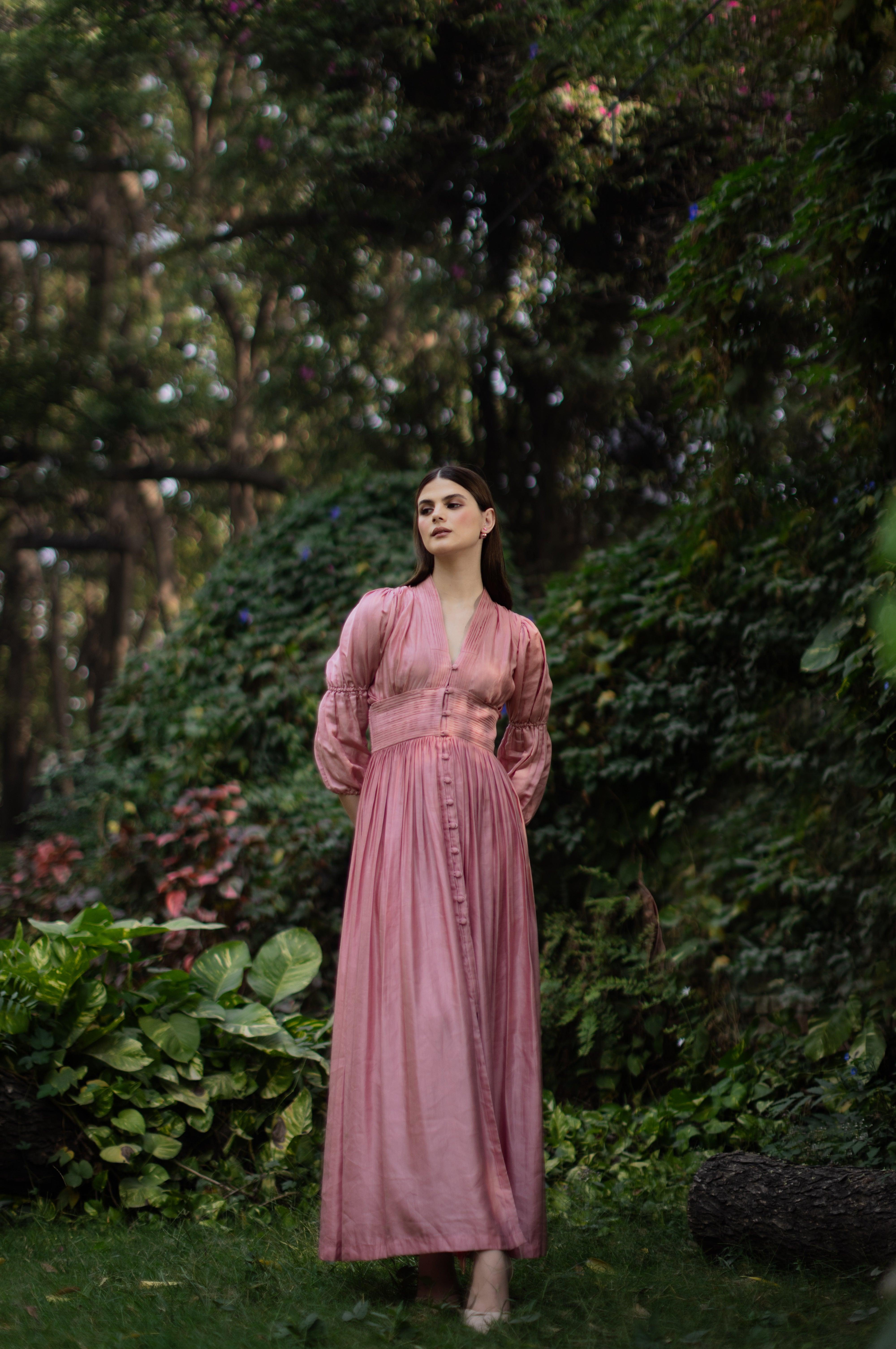 Valentina Button Down Dress - Ozel