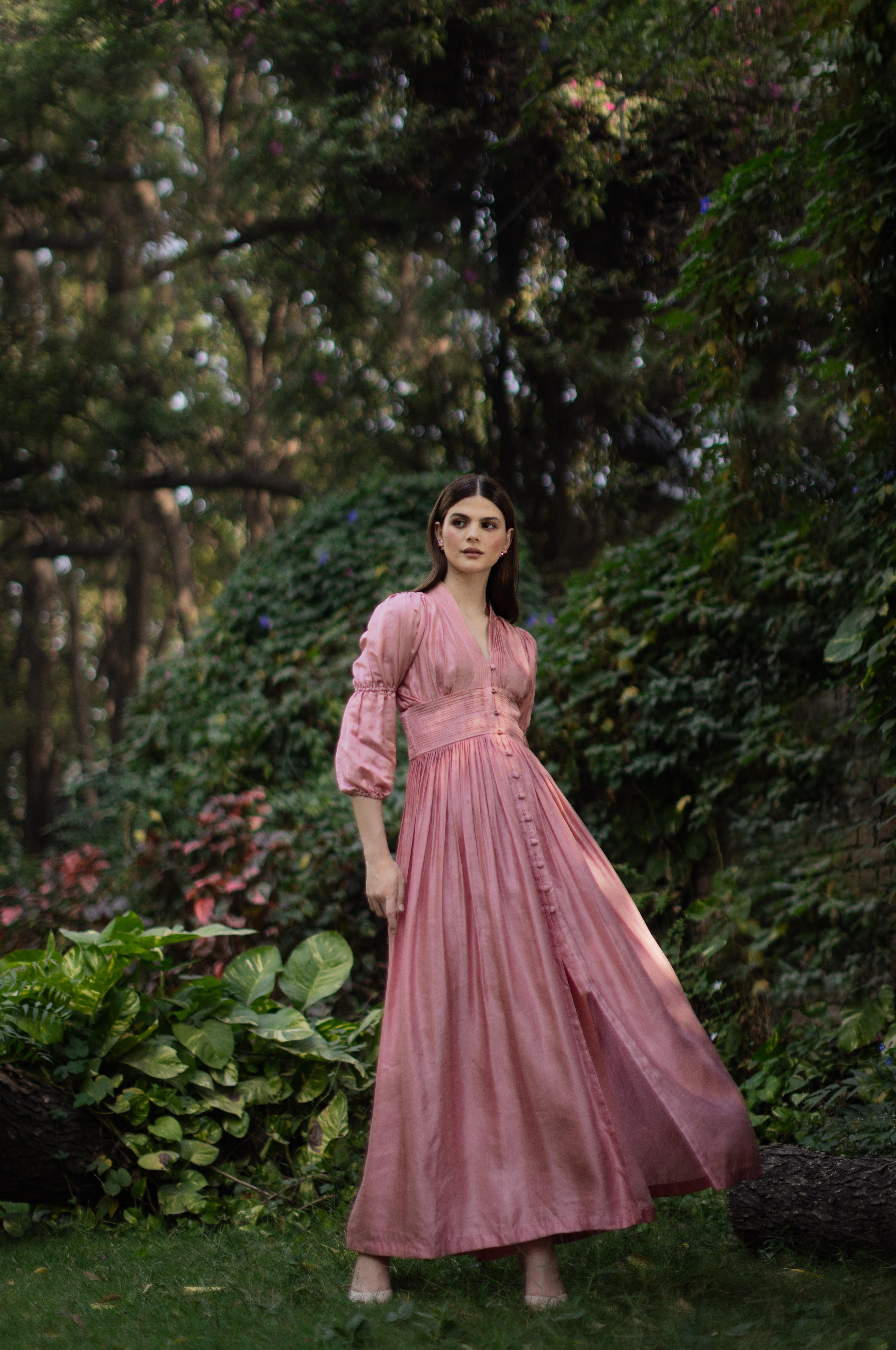 Valentina Button Down Dress - Ozel