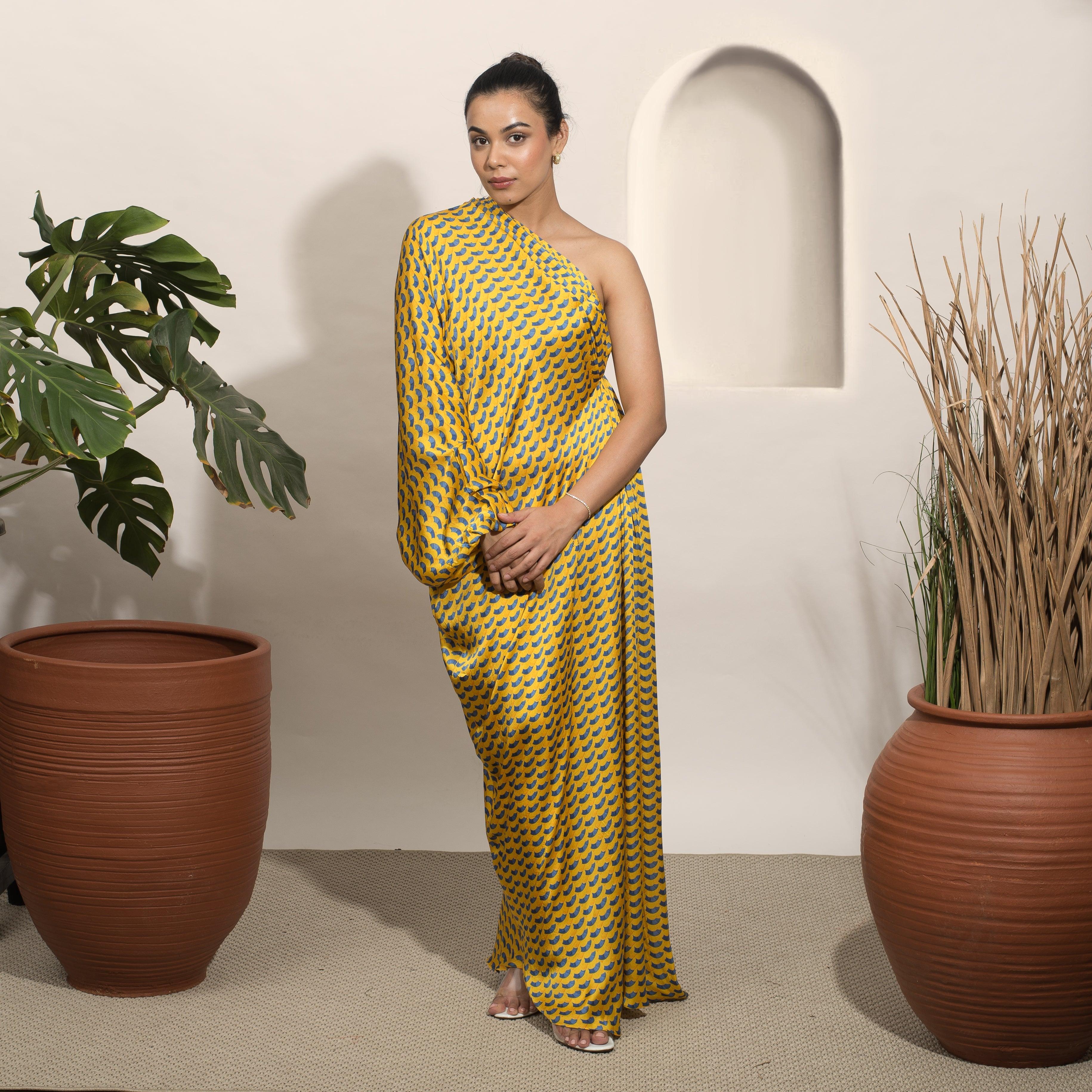 Dolce Off Shoulder Kaftan - Ozel