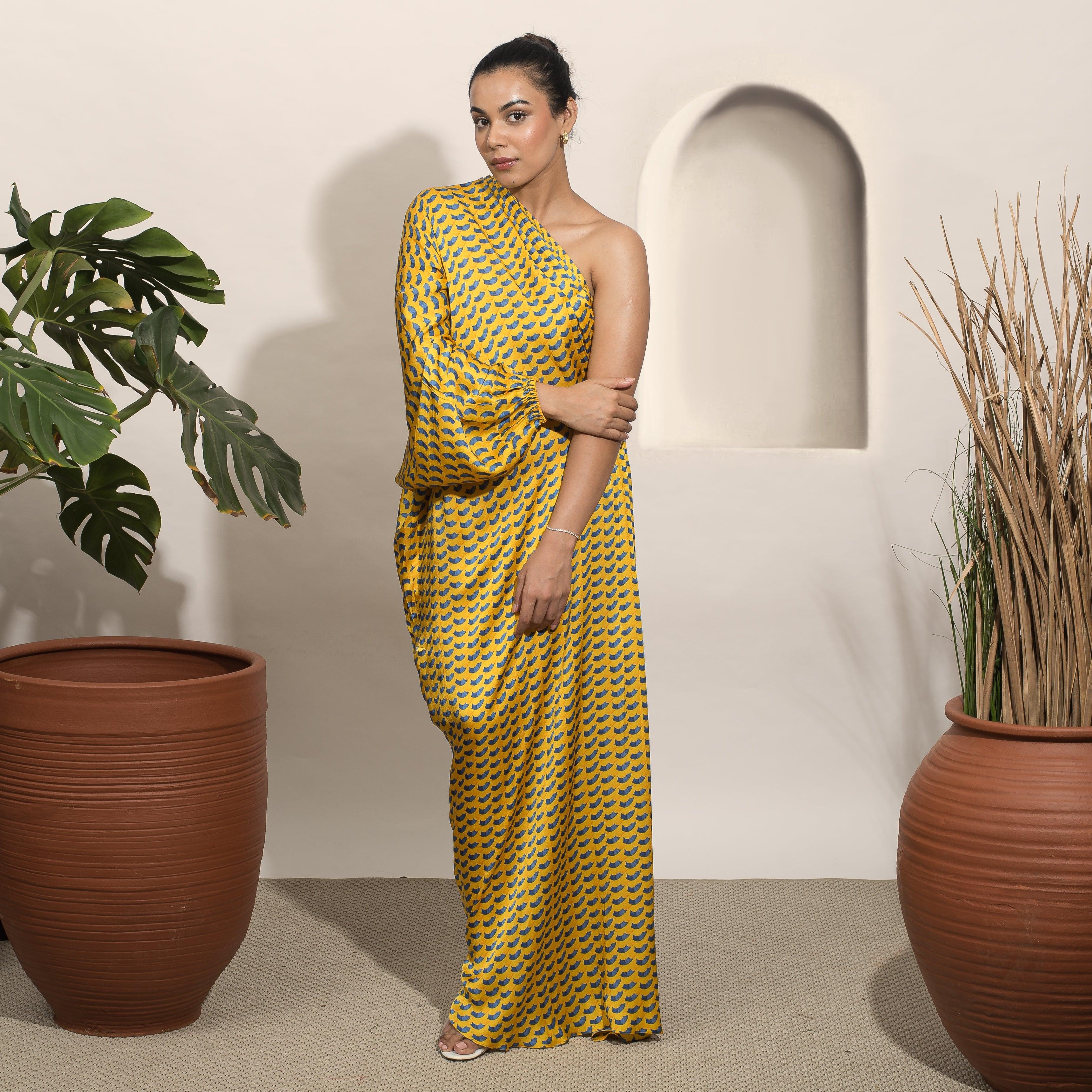 Dolce Off Shoulder Kaftan - Ozel