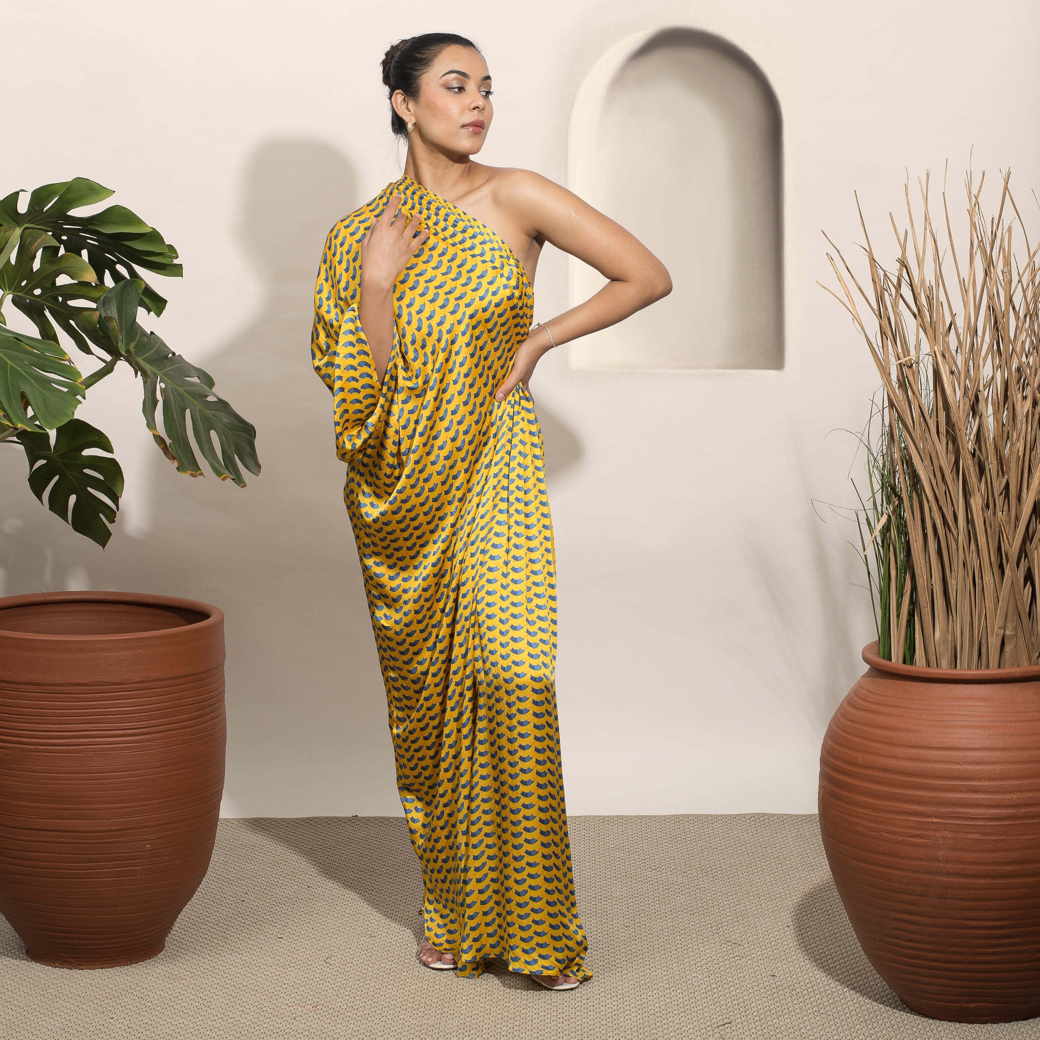 Dolce Off Shoulder Kaftan - Ozel