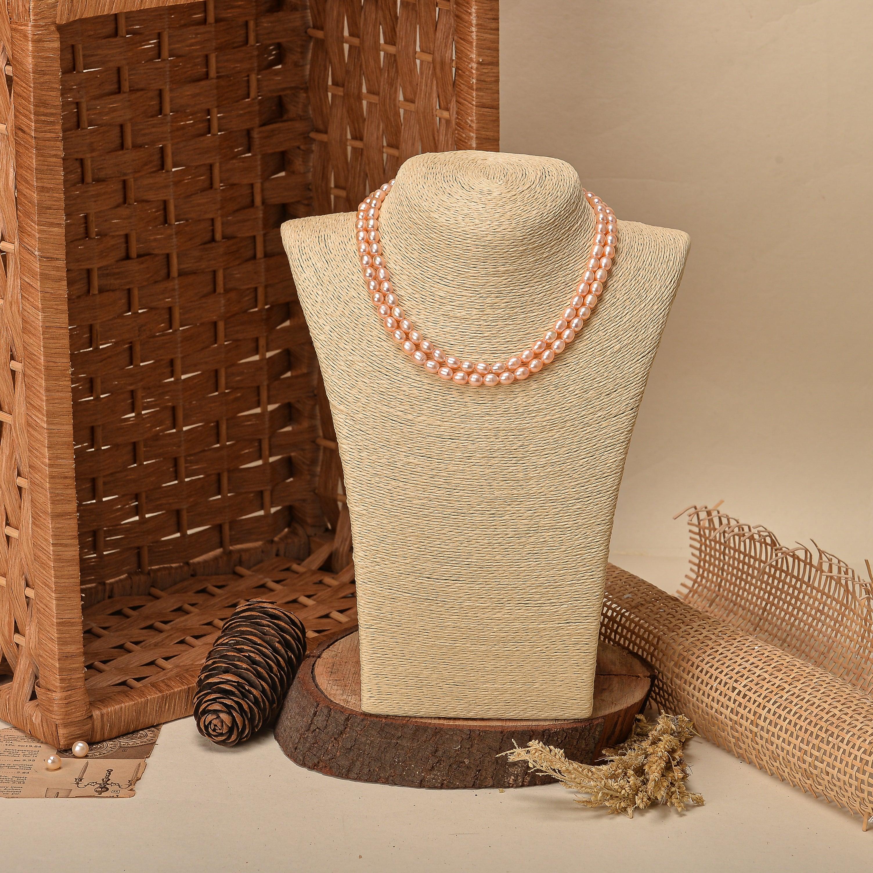 Freshwater Pearl Necklace - Pink