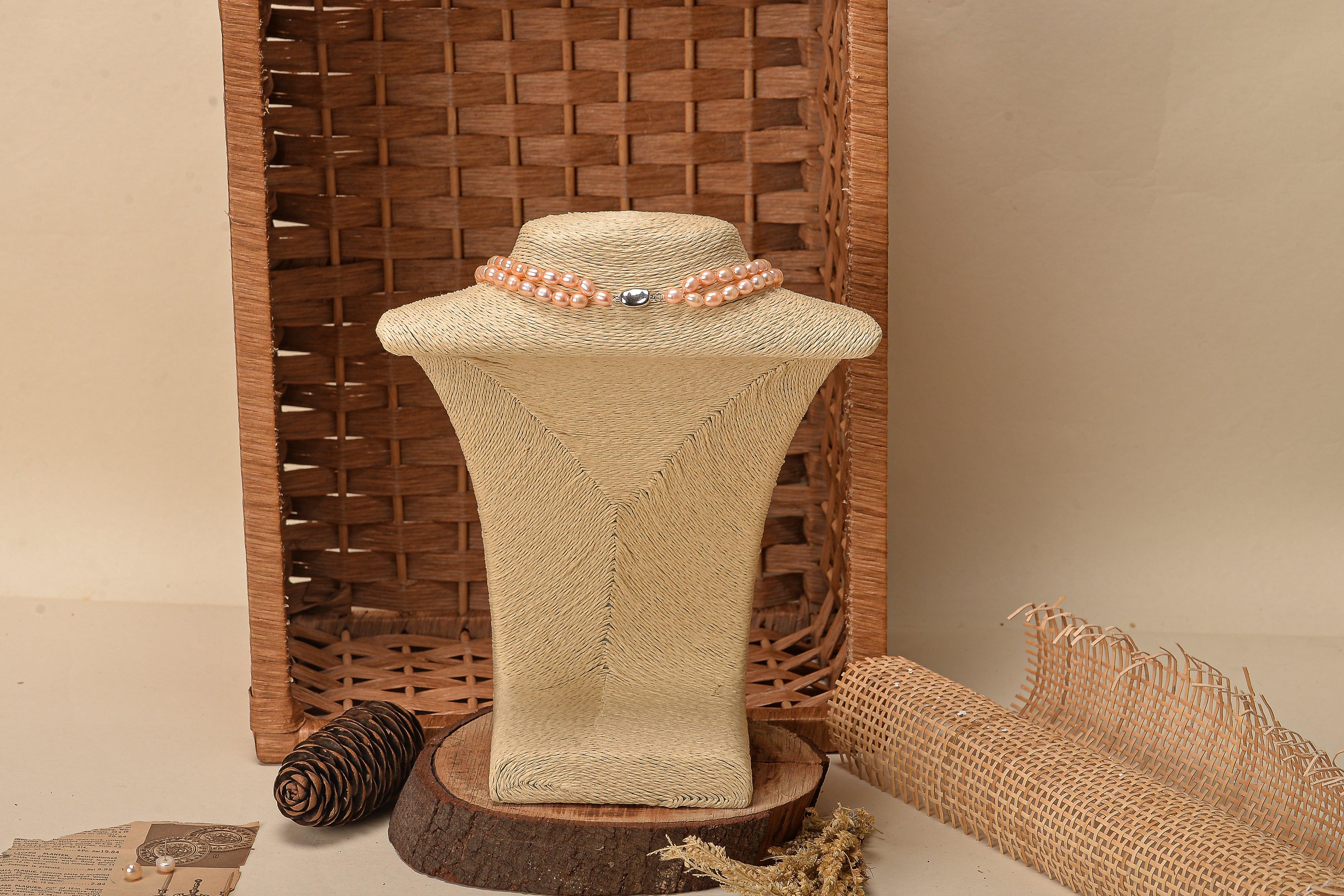 Freshwater Pearl Necklace - Pink