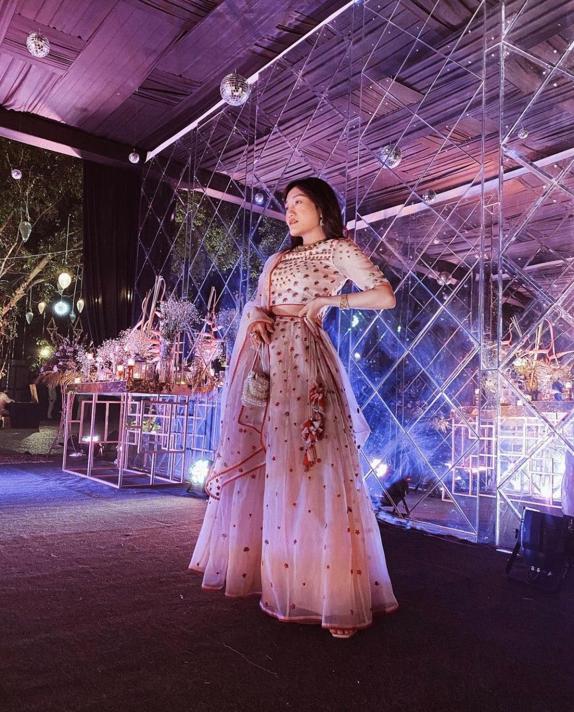 Andromeda Mini Silver Tassels Bucket Bag - Ozel