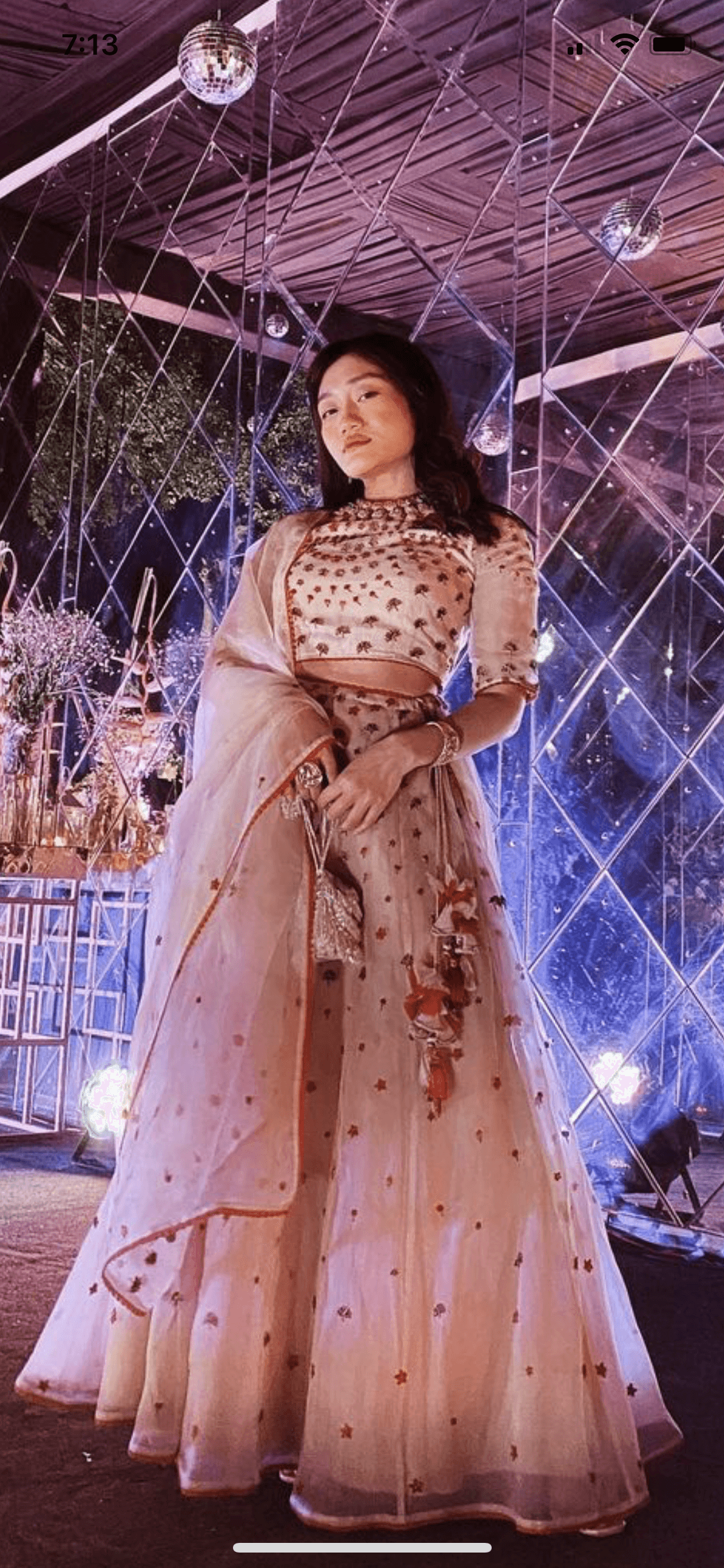 Andromeda Mini Silver Tassels Bucket Bag - Ozel