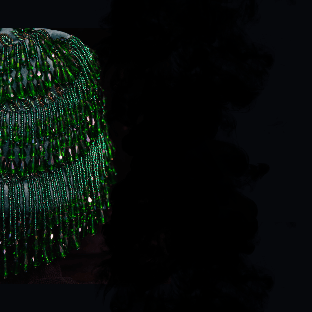 Andromeda Green Tassels Bucket Bag - Ozel