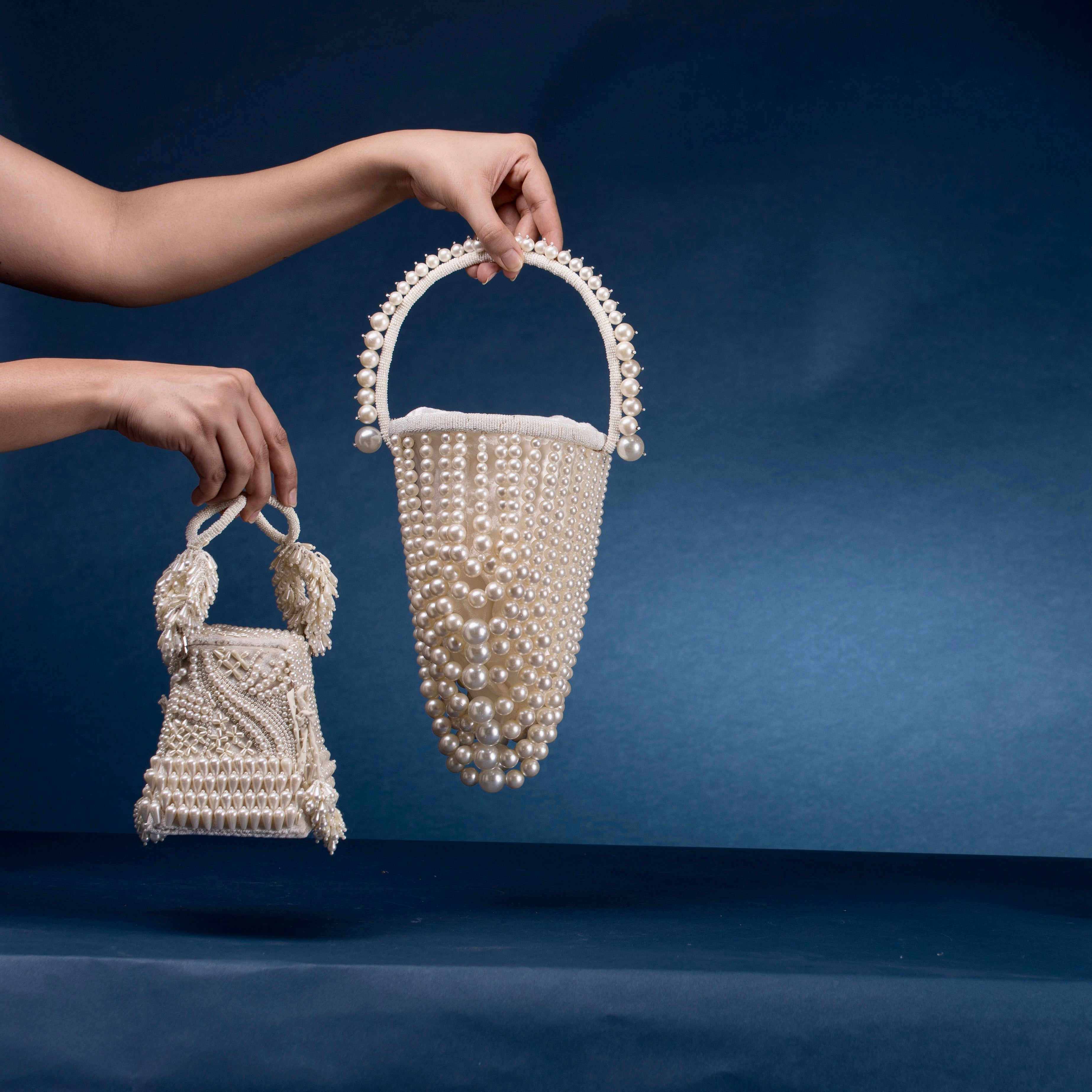 Lumina Pearls Chandelier Bag
