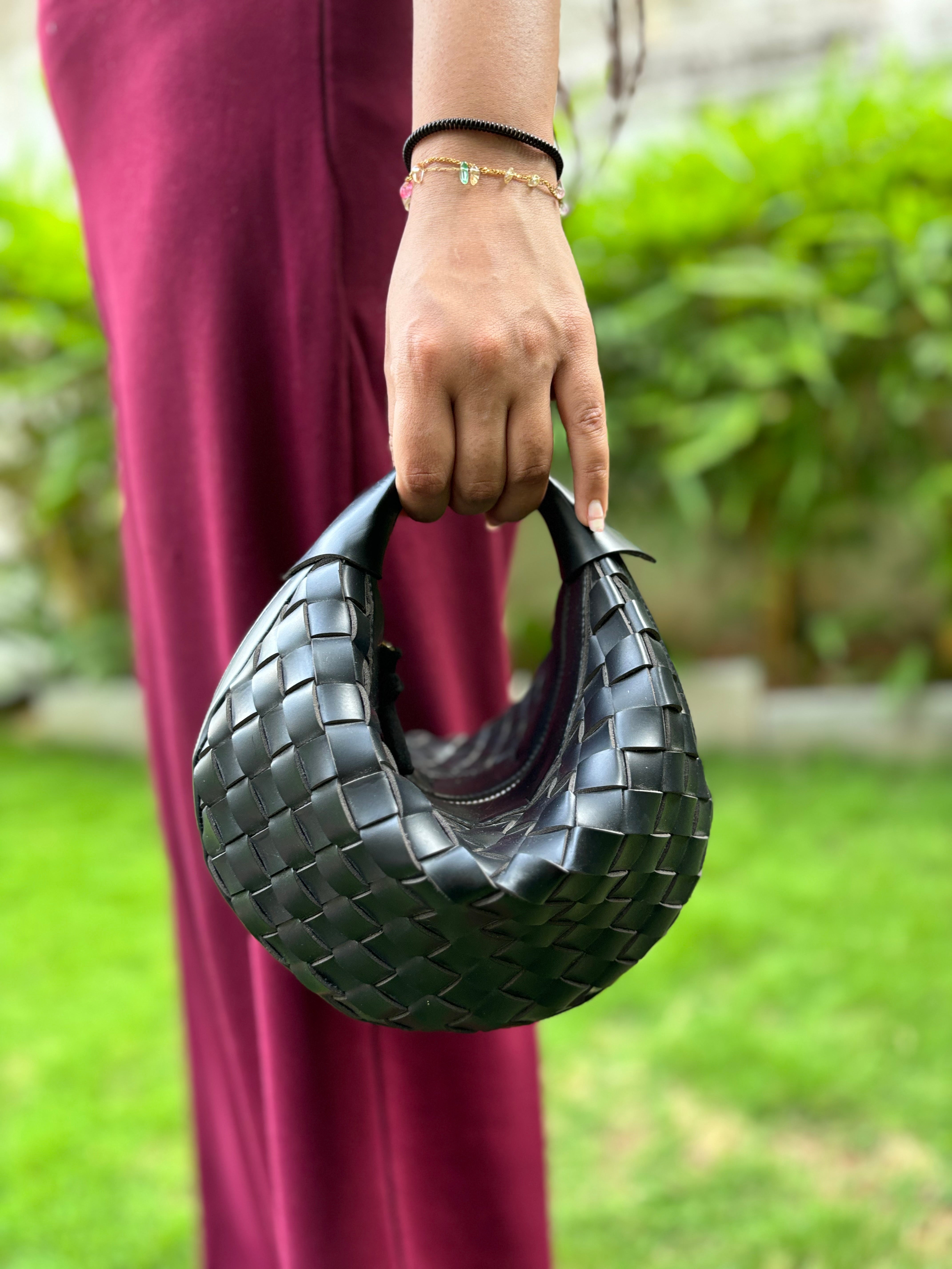 Sample Ozelini Moon Black Bag