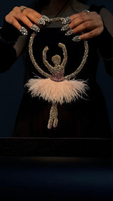 Rhinestone Ballerina Halo accessory