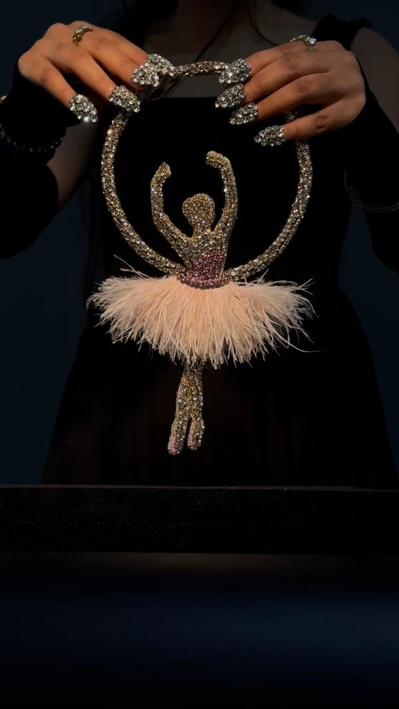 Rhinestone Ballerina Halo accessory