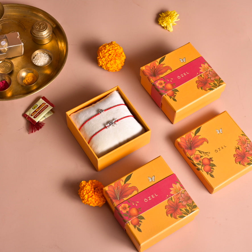 Omkar Rakhi Lumba Set