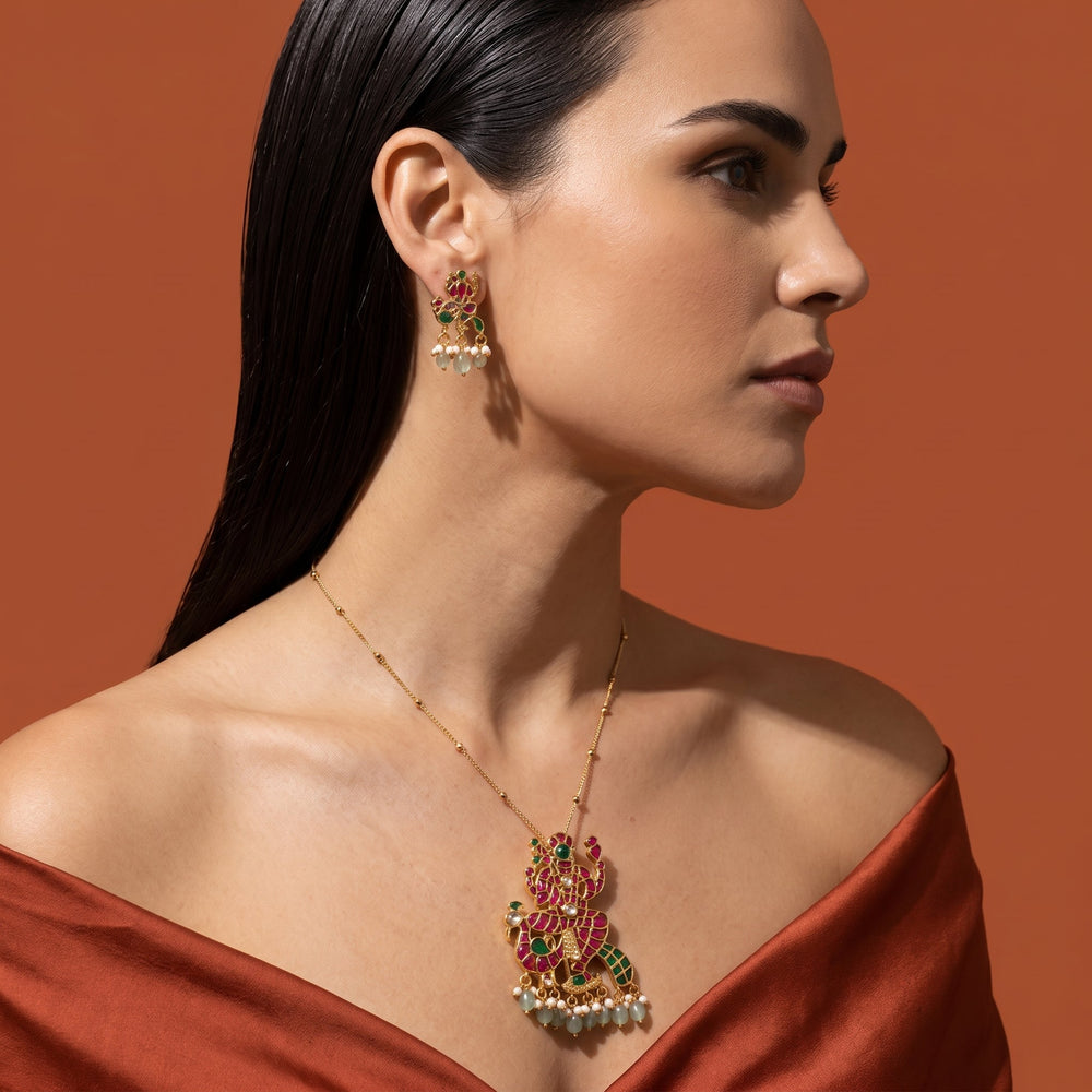 Mayura Devi Necklace Set