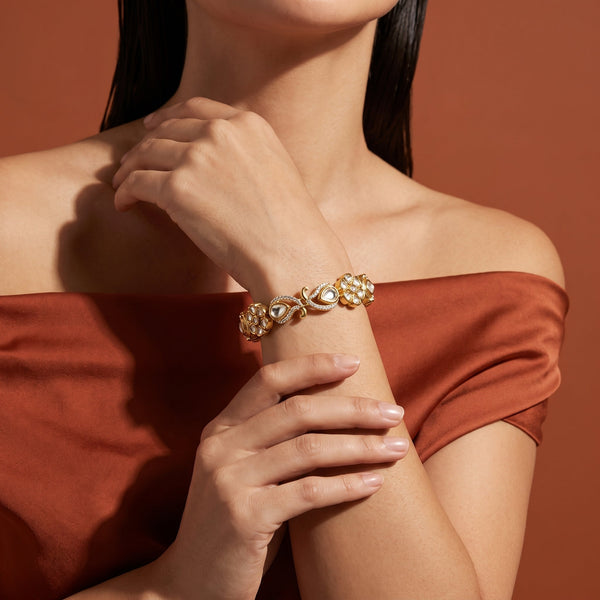 Anumati Stone Bangle Bracelet
