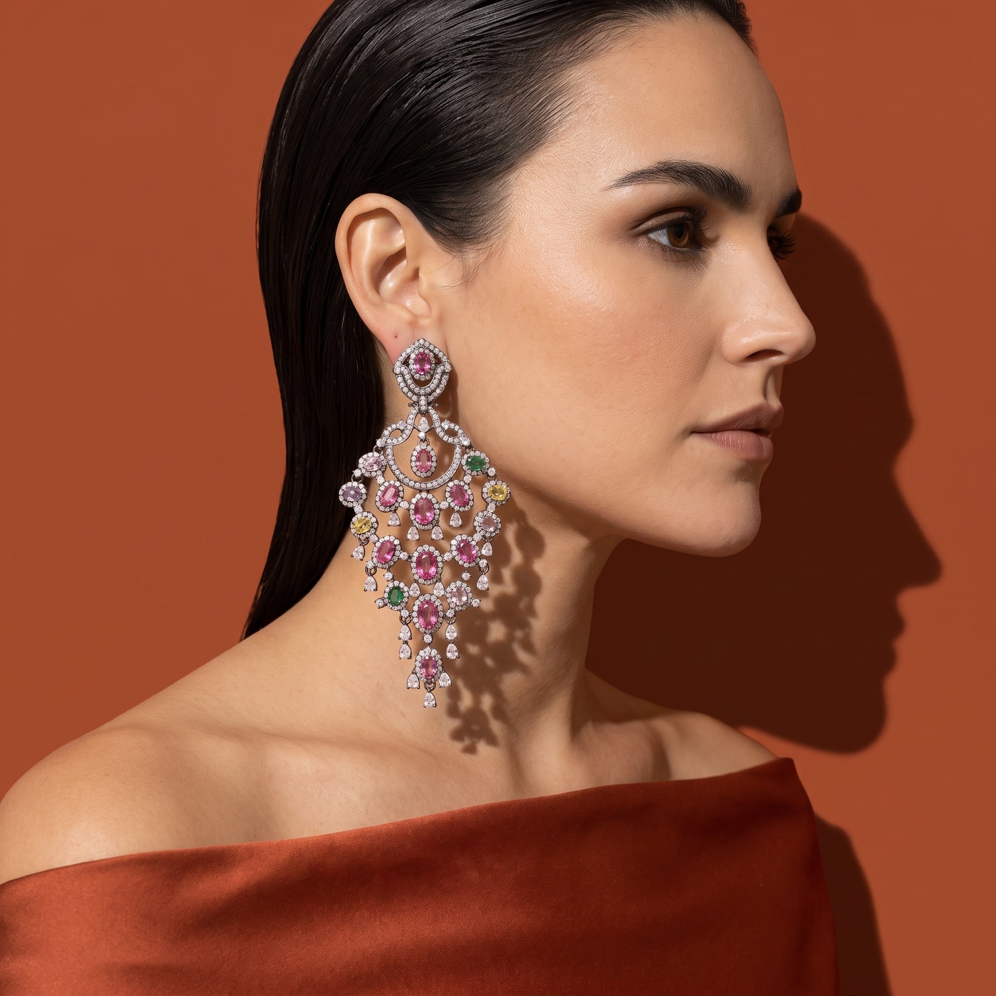 Shantipriya Chandelier Earrings