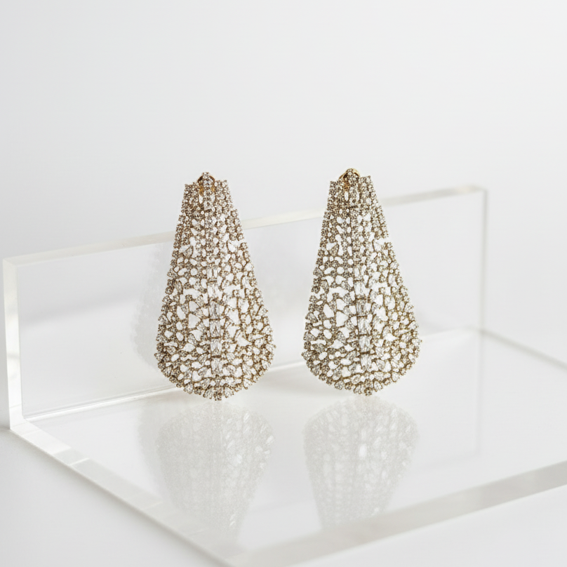 Prism Silver Earrings