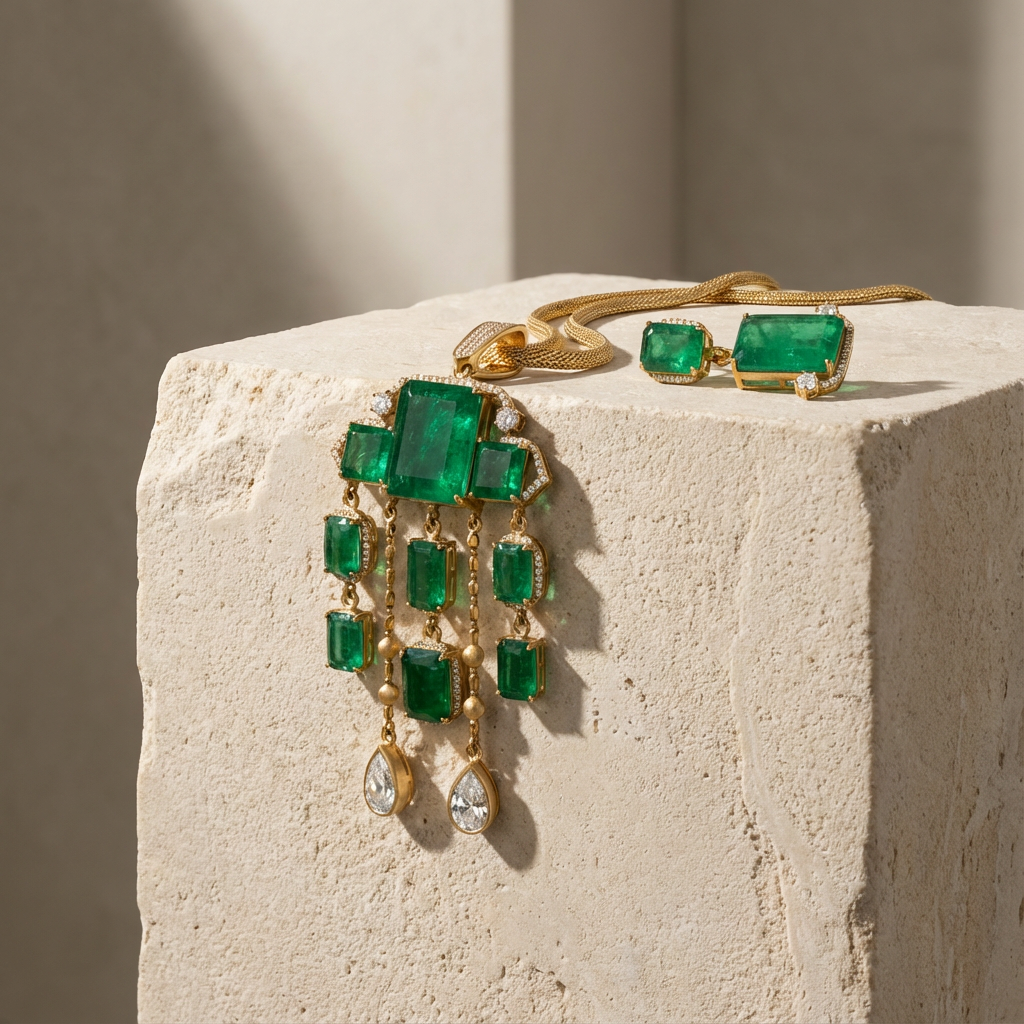 Ava Pendant Necklace Set