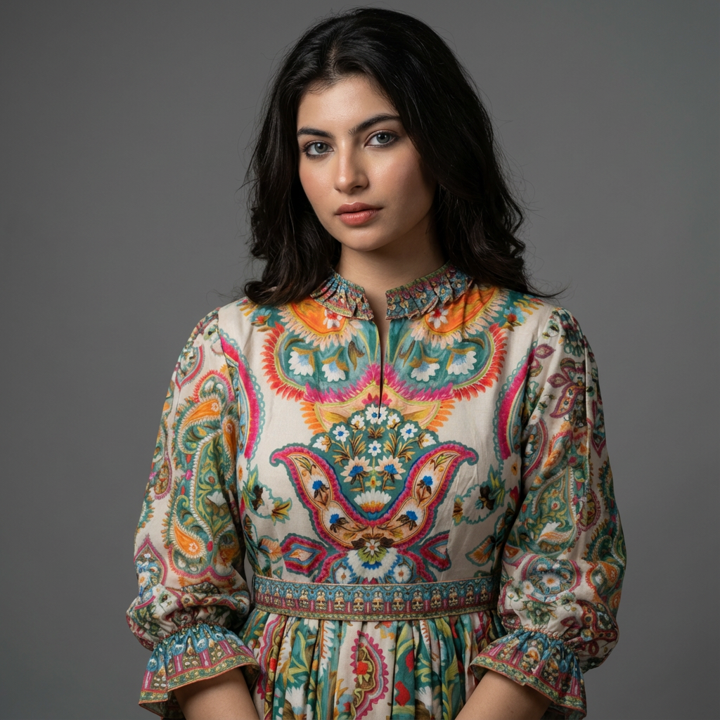 The Jardin Ruffle Dress