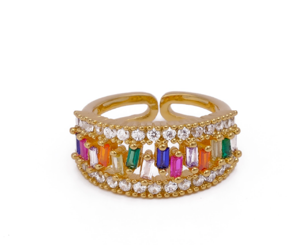 Multicolor Spectrum Ring