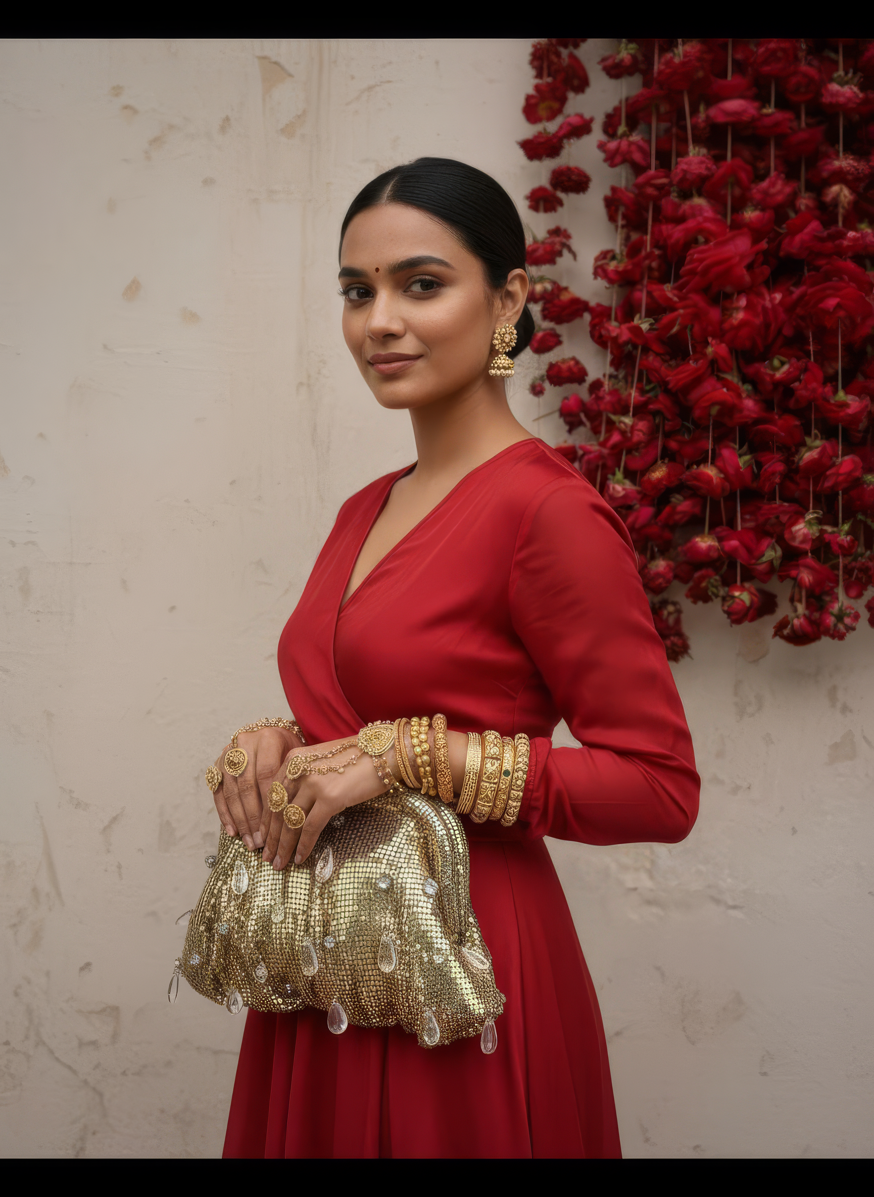 SoHo Gold Clutch