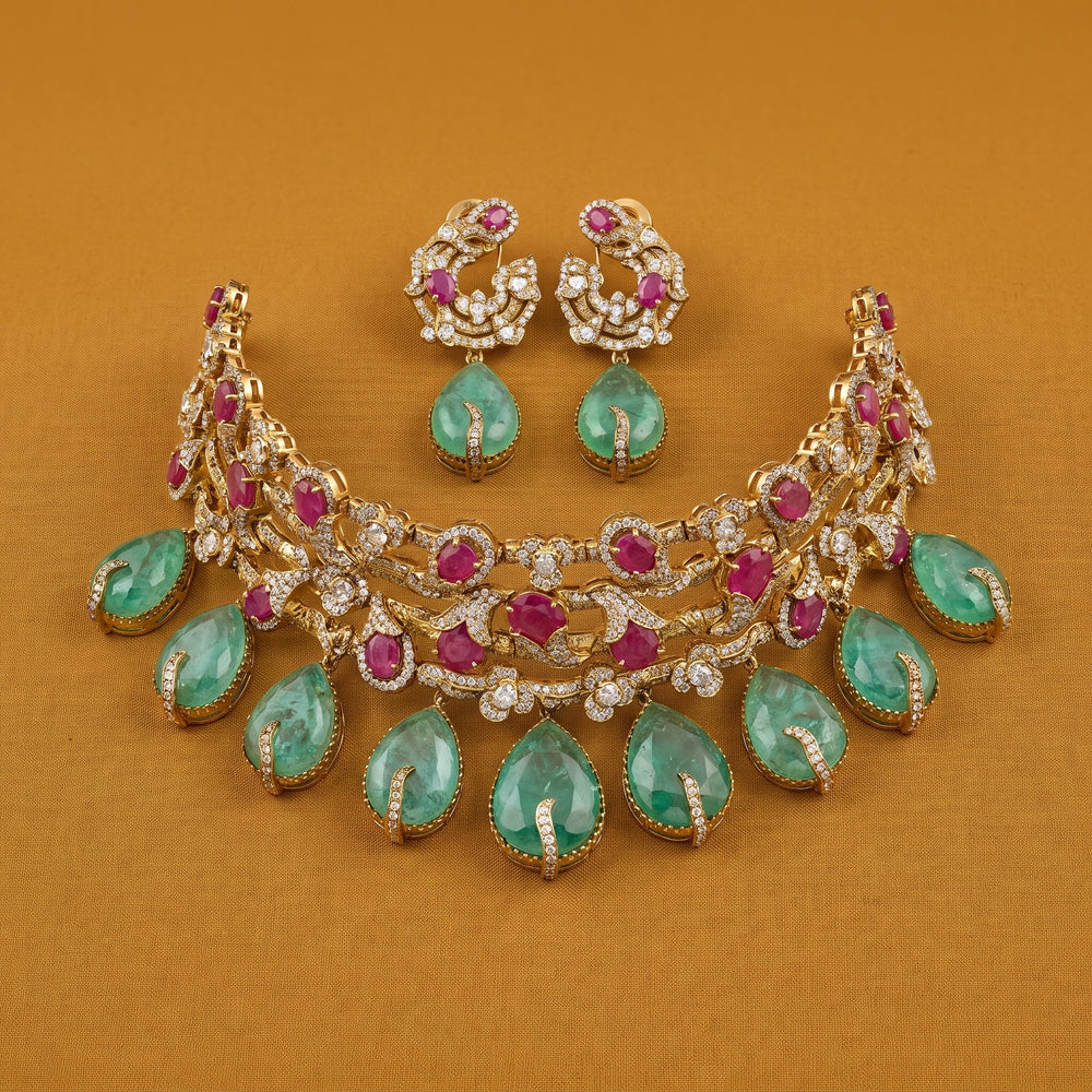 Dhvani Pastel Choker set