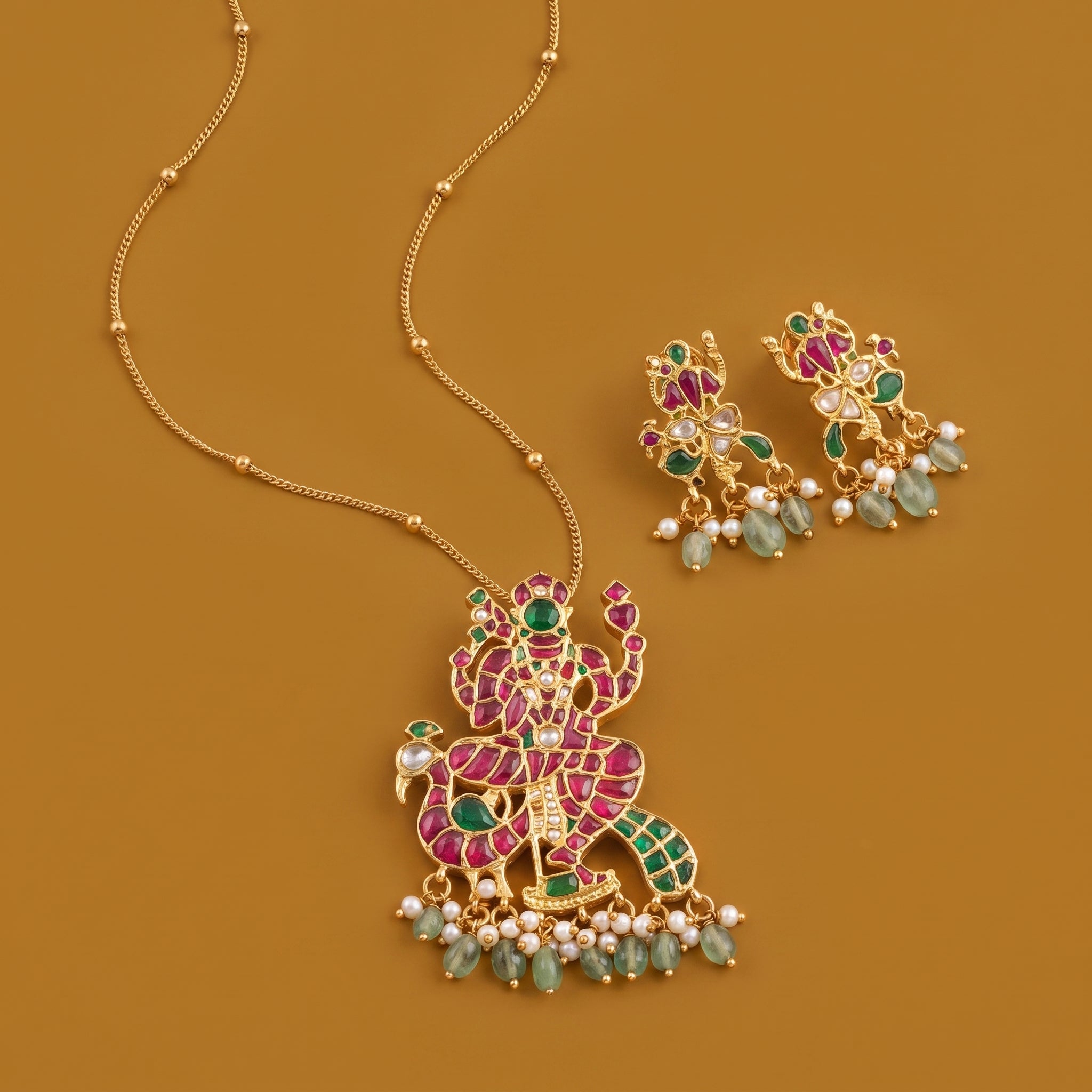 Mayura Devi Necklace Set